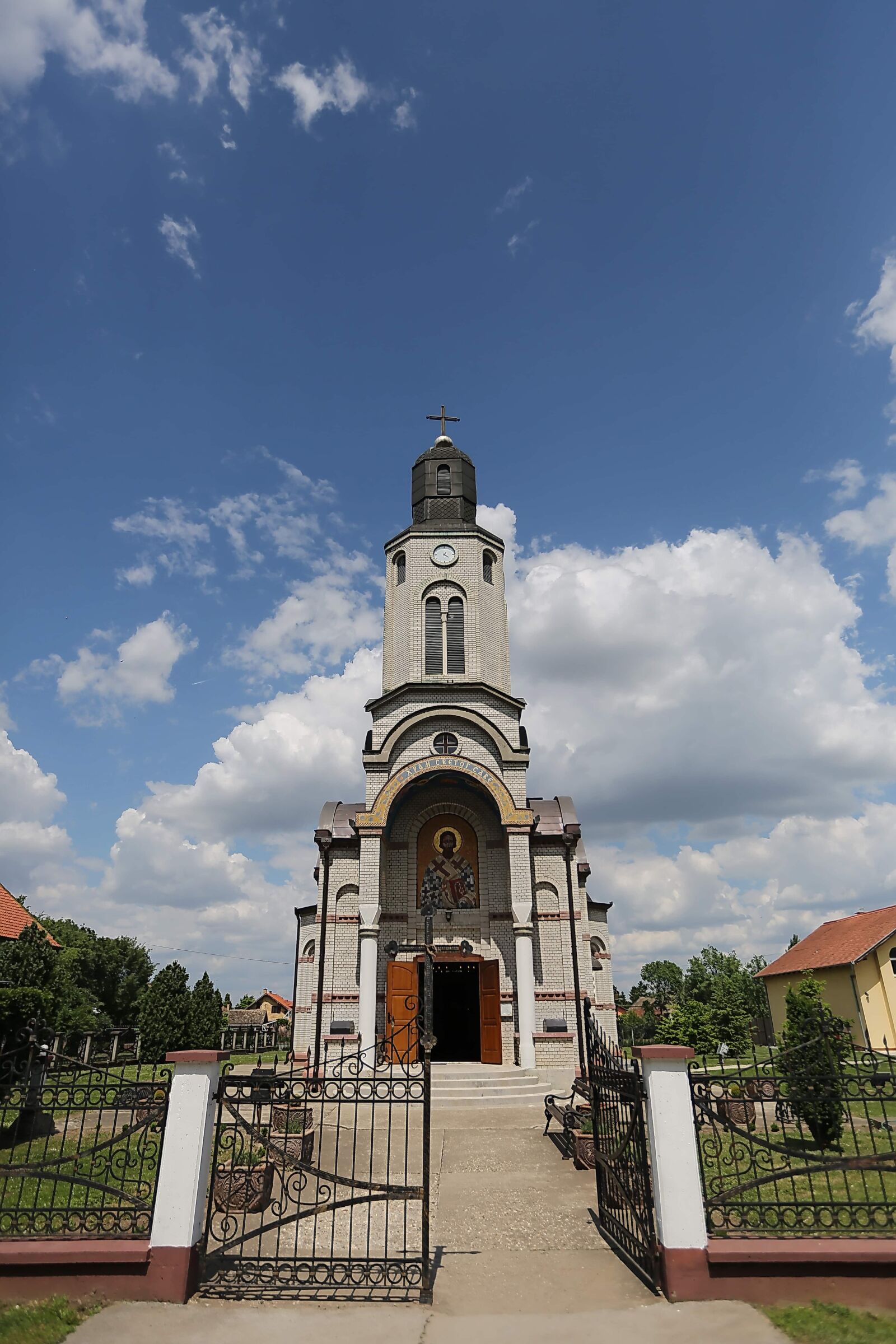 Canon EOS 5D Mark III + Canon EF 16-35mm F2.8L II USM sample photo. Serbia, church, church tower photography