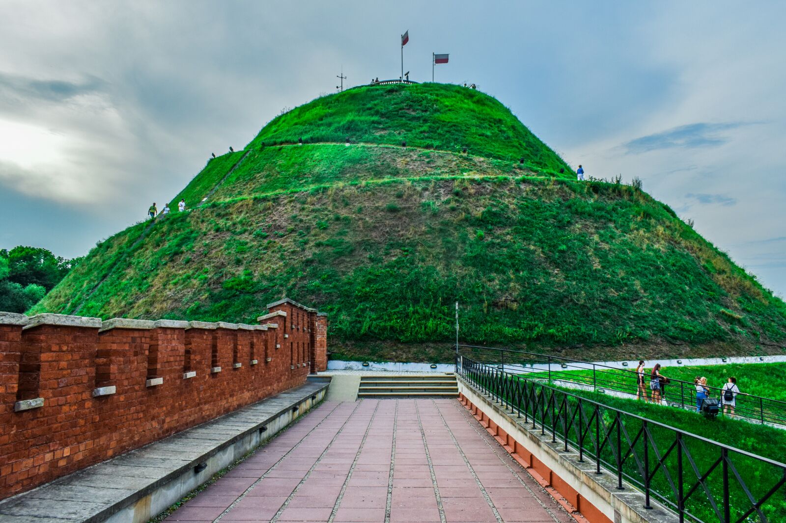 Nikon D3300 sample photo. Kosciuszko's mound, hill, monument photography