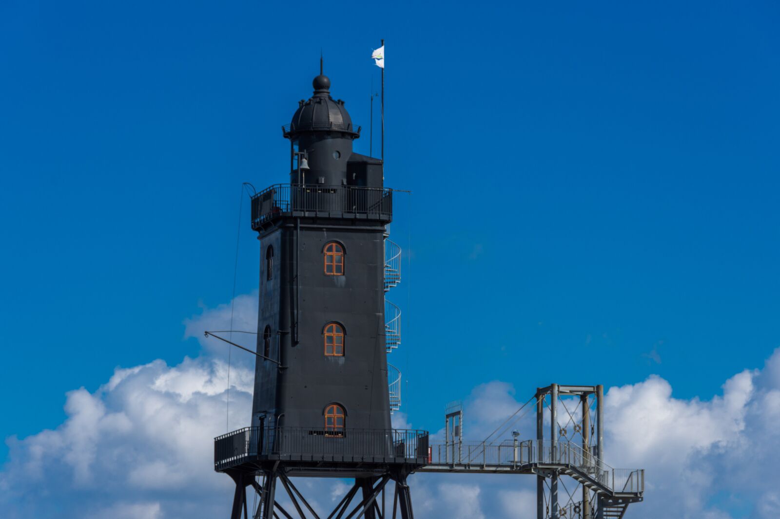 Nikon D7200 sample photo. Lighthouse, wadden sea, monument photography