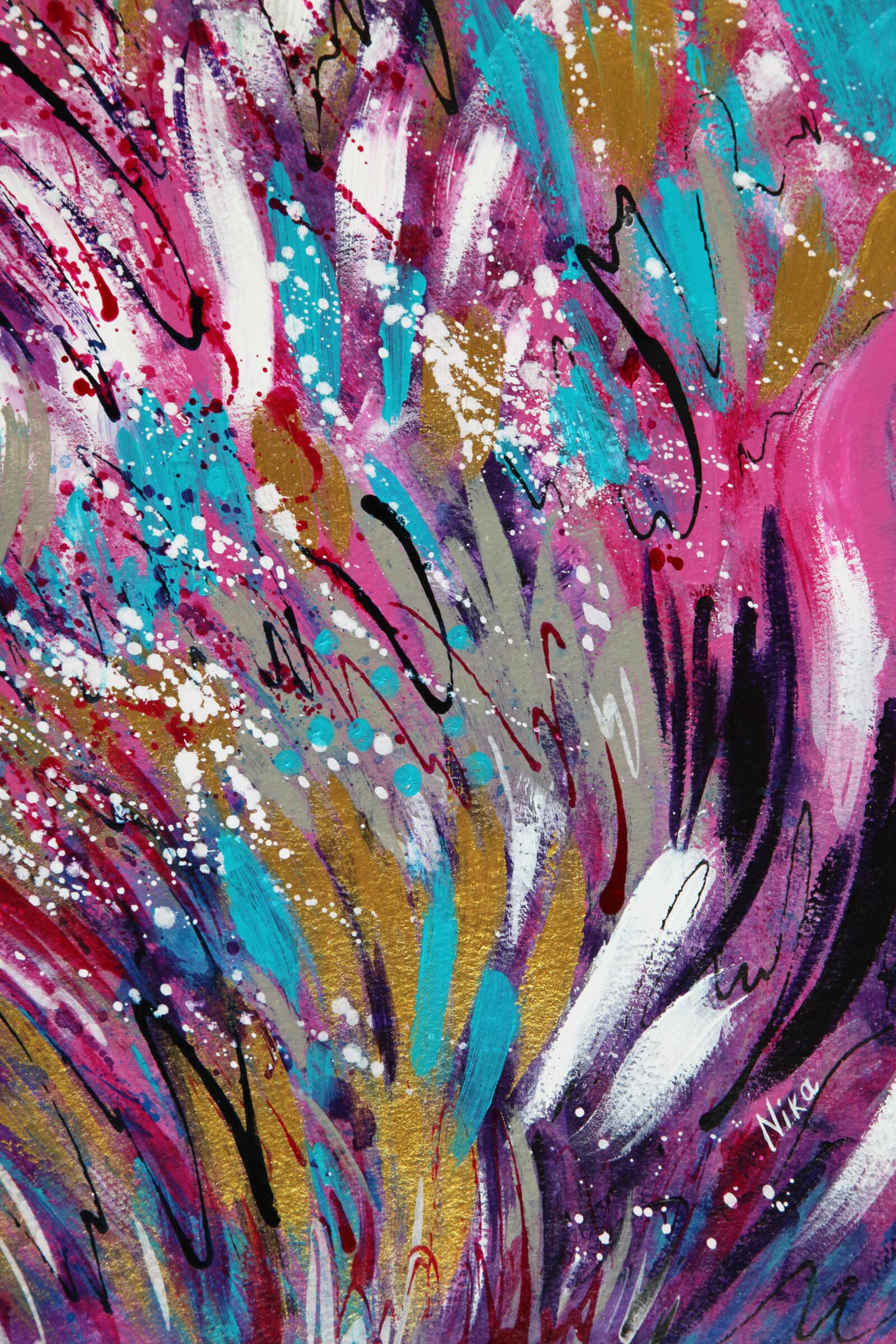 Canon EOS 5D Mark II sample photo. Abstract, pink, colorful photography