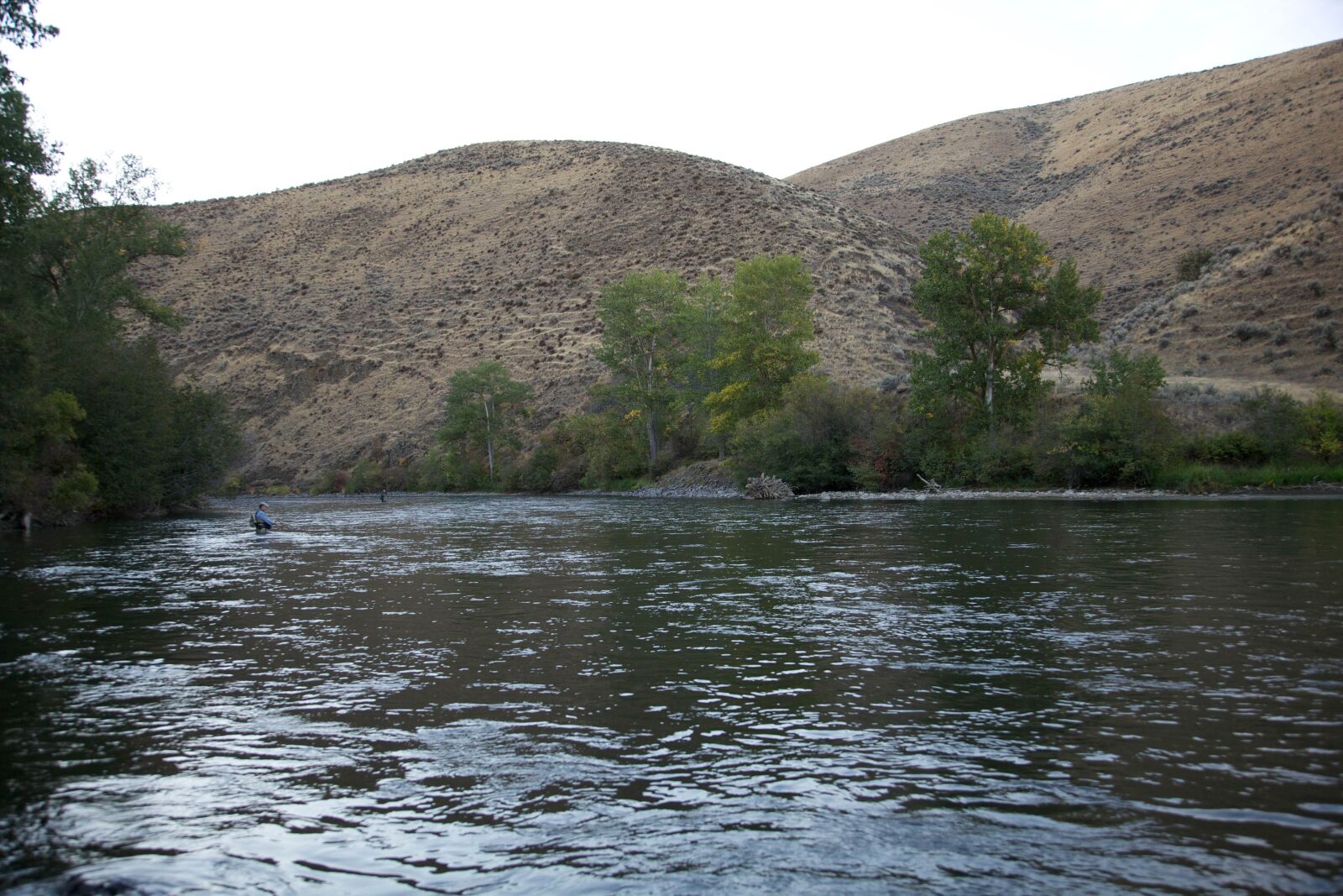 Canon EOS 5D Mark II sample photo. Yakima, river, anglers, fishing photography