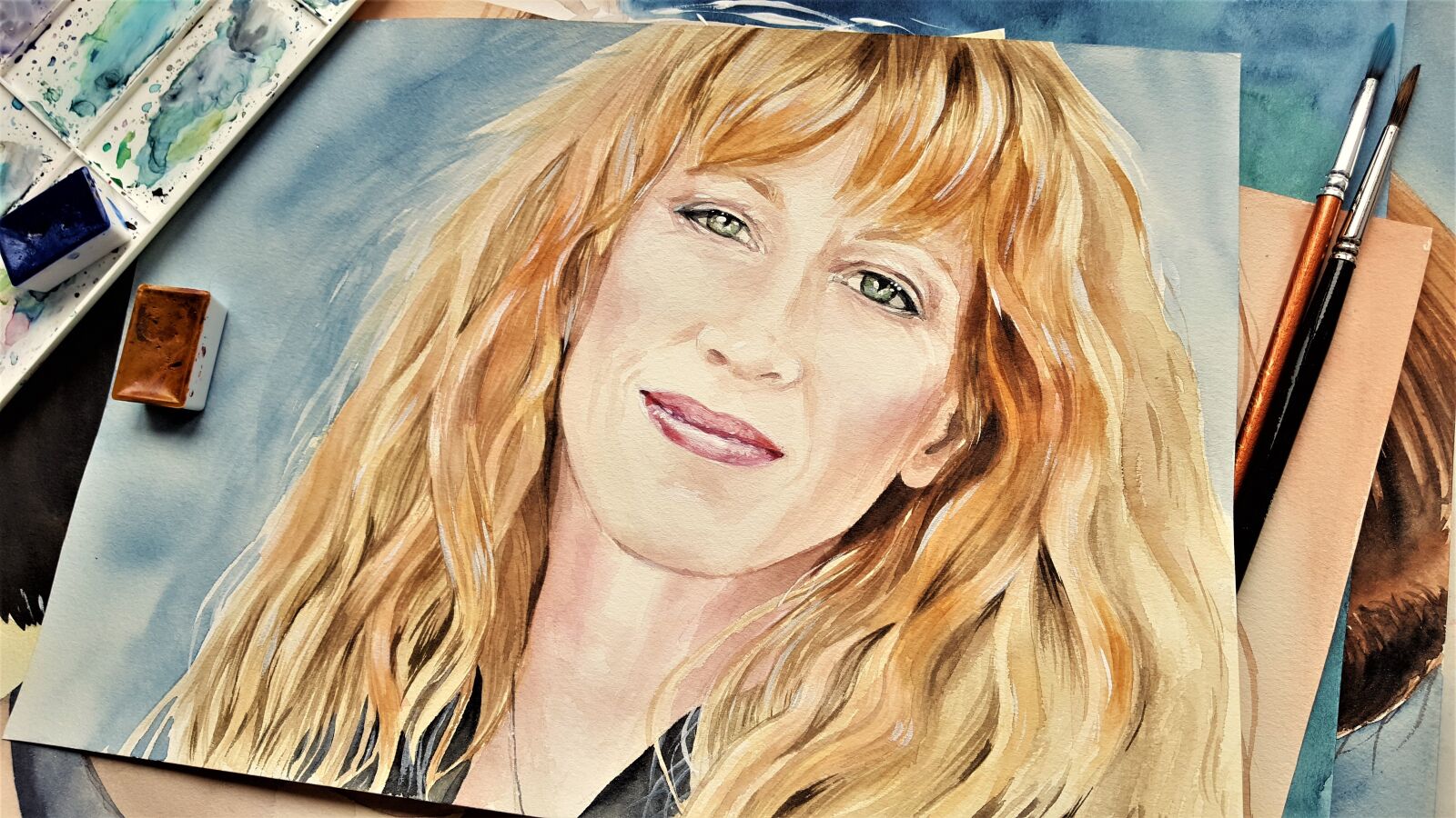Samsung Galaxy S6 sample photo. Woman, art, painting photography