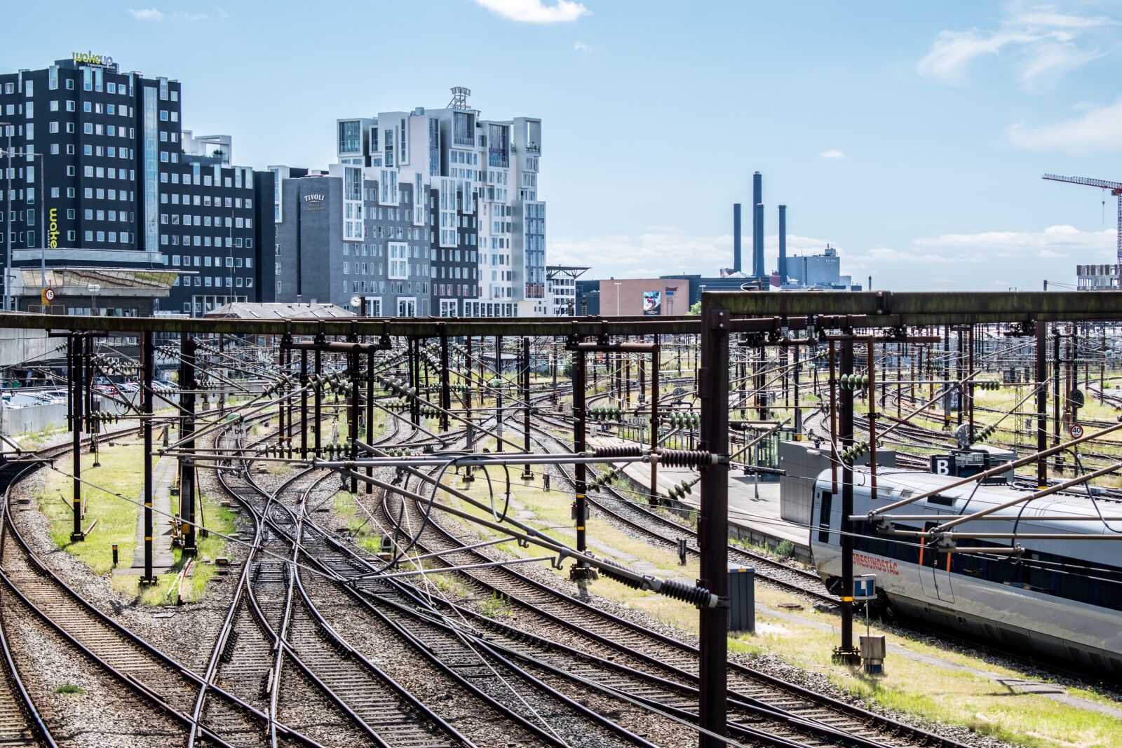 Nikon D3300 sample photo. Train, station, tracks photography