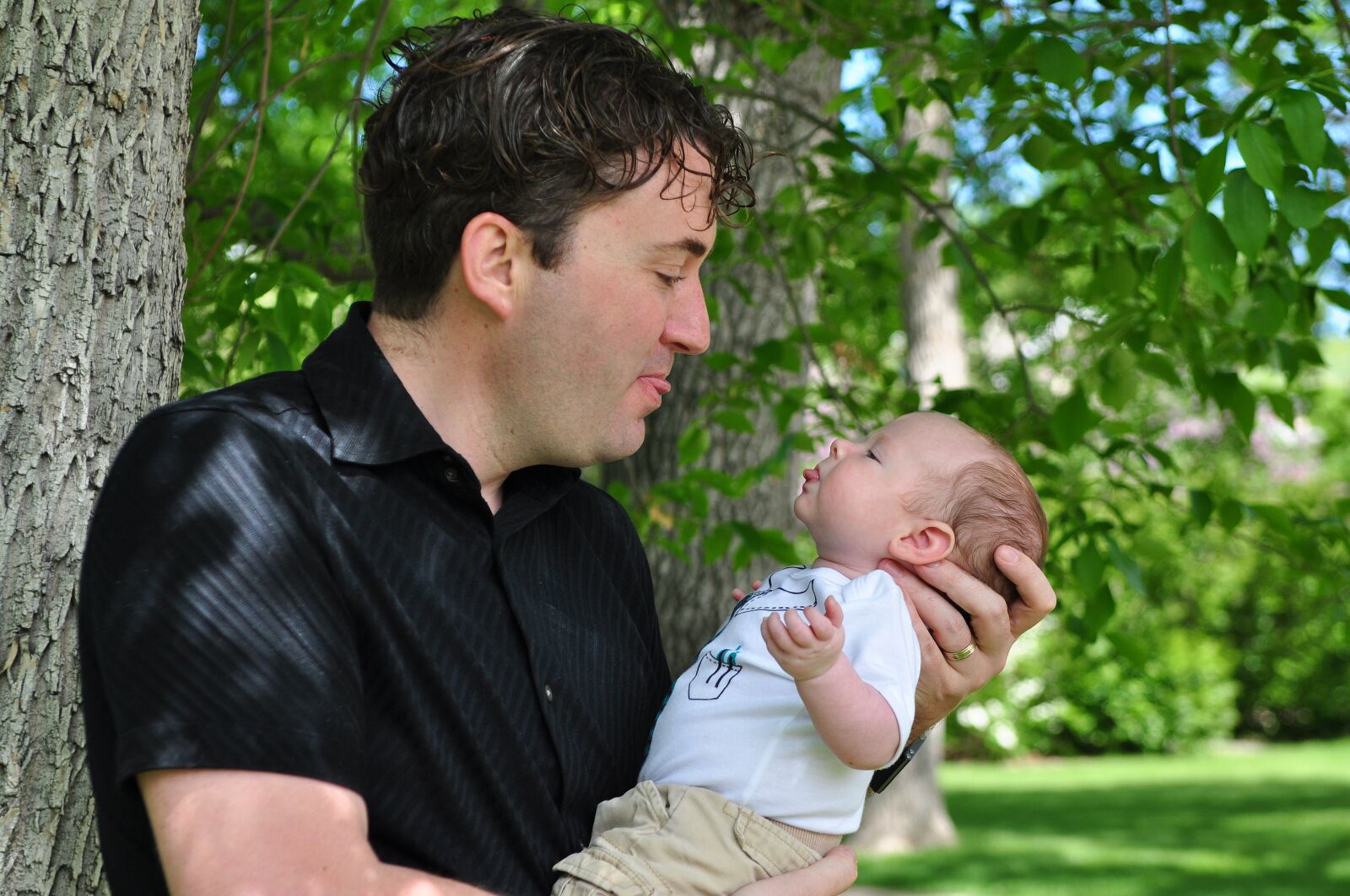 Nikon D90 sample photo. Baby, child, park photography