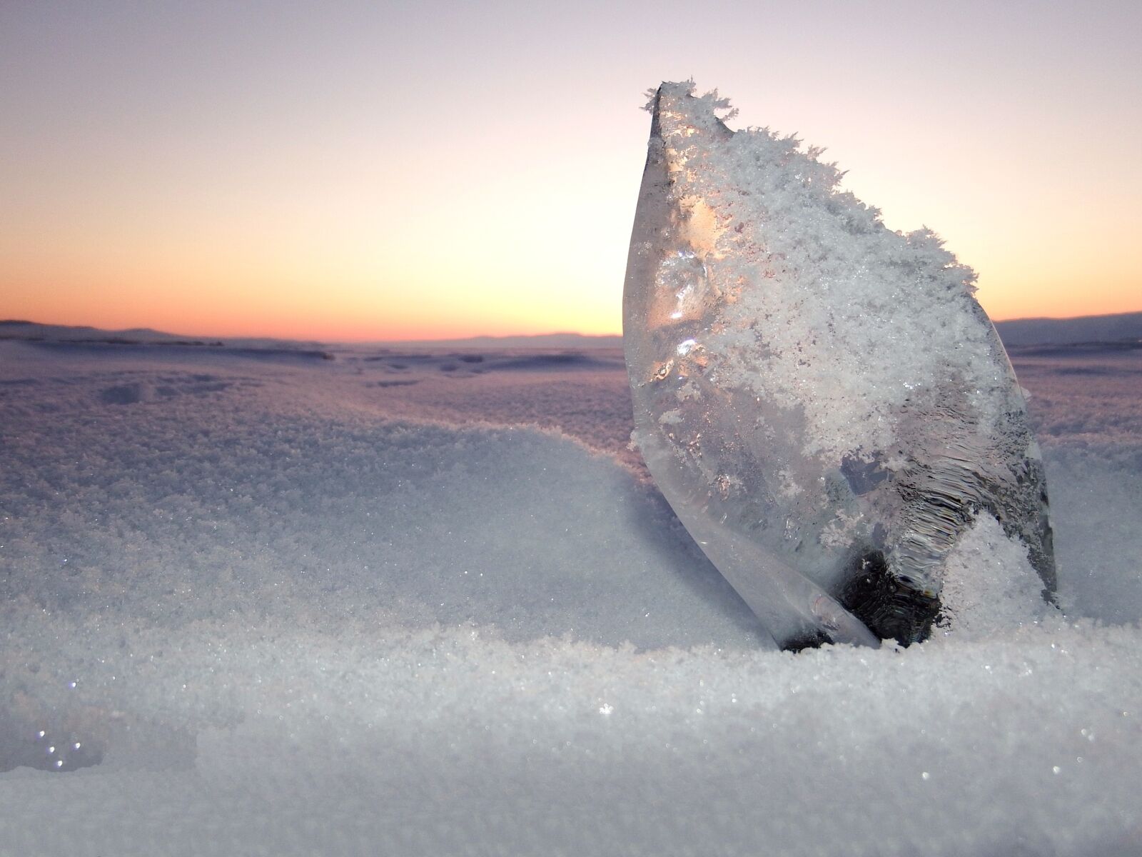 Fujifilm FinePix S1 sample photo. Baikal, lake, ice photography