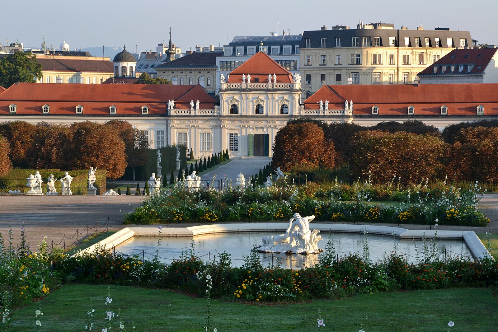 Nikon D3100 sample photo. Belvedere, castle, baroque photography