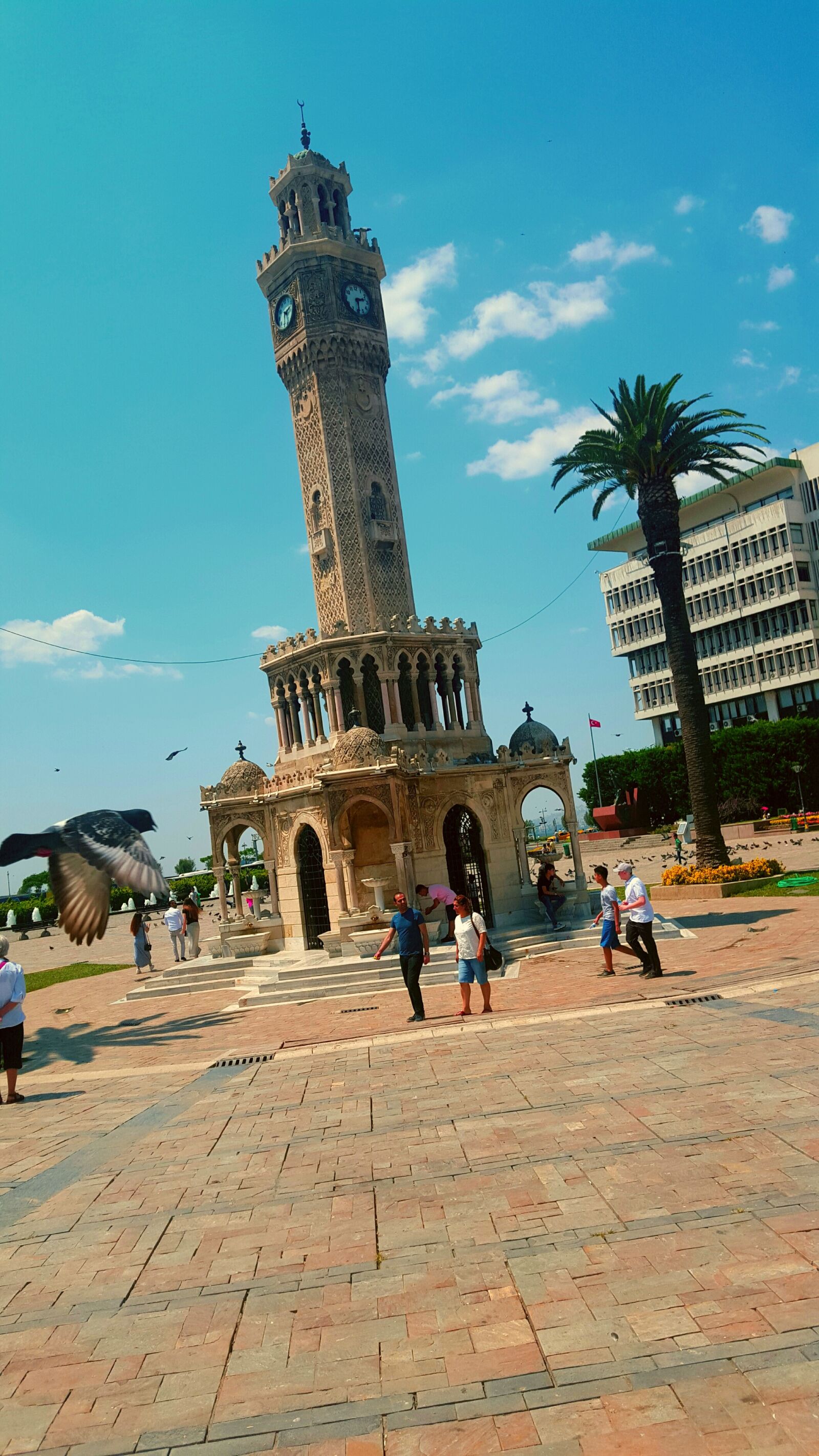 Samsung GALAXY S6 edge sample photo. İzmir, kule, palmiye photography