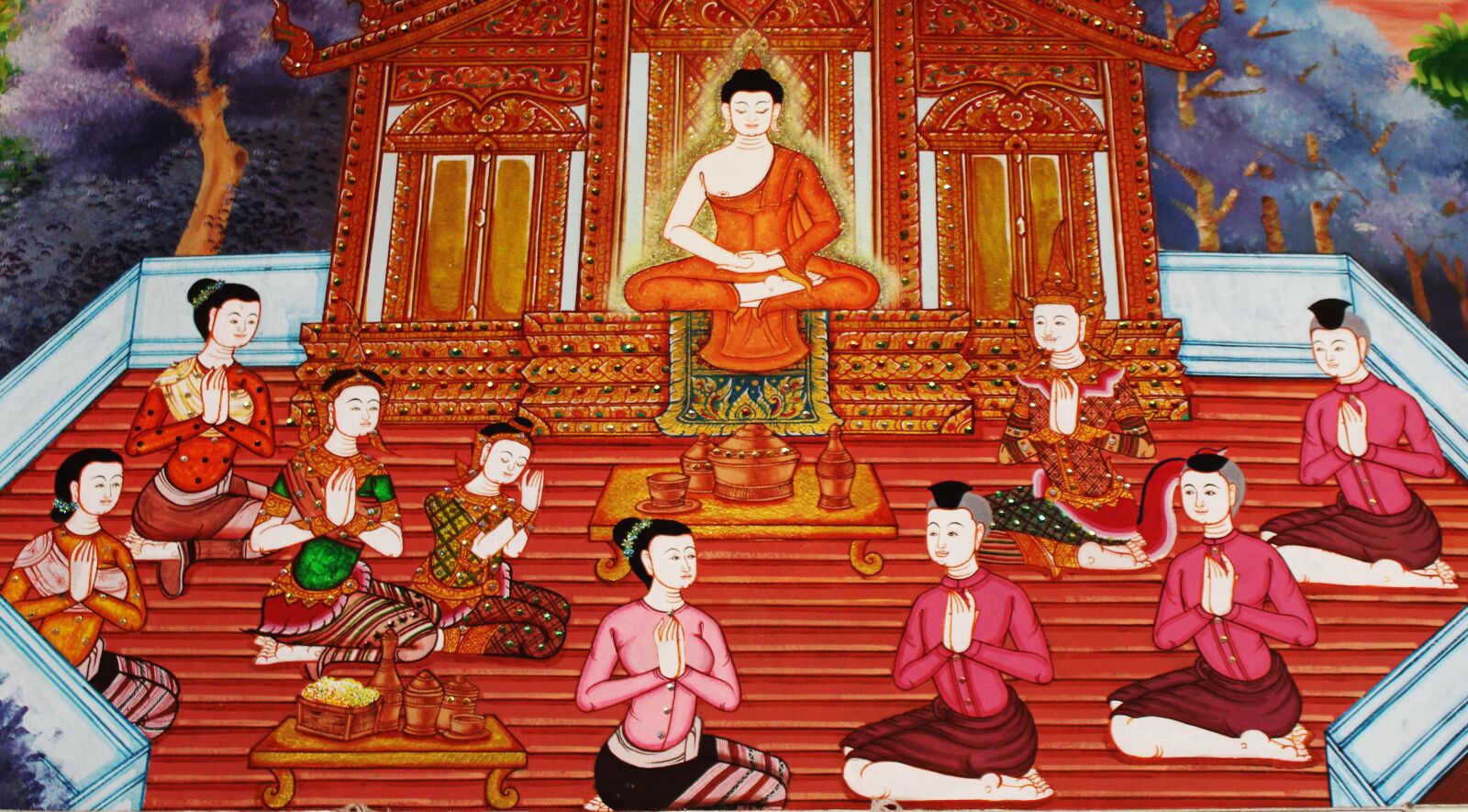 Canon EOS 700D (EOS Rebel T5i / EOS Kiss X7i) sample photo. Buddha, devotees, worship photography