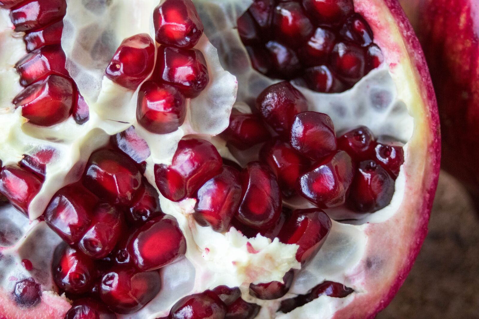 Canon EF 28-80mm f/3.5-5.6 USM sample photo. Fruit, pomegranate, red photography