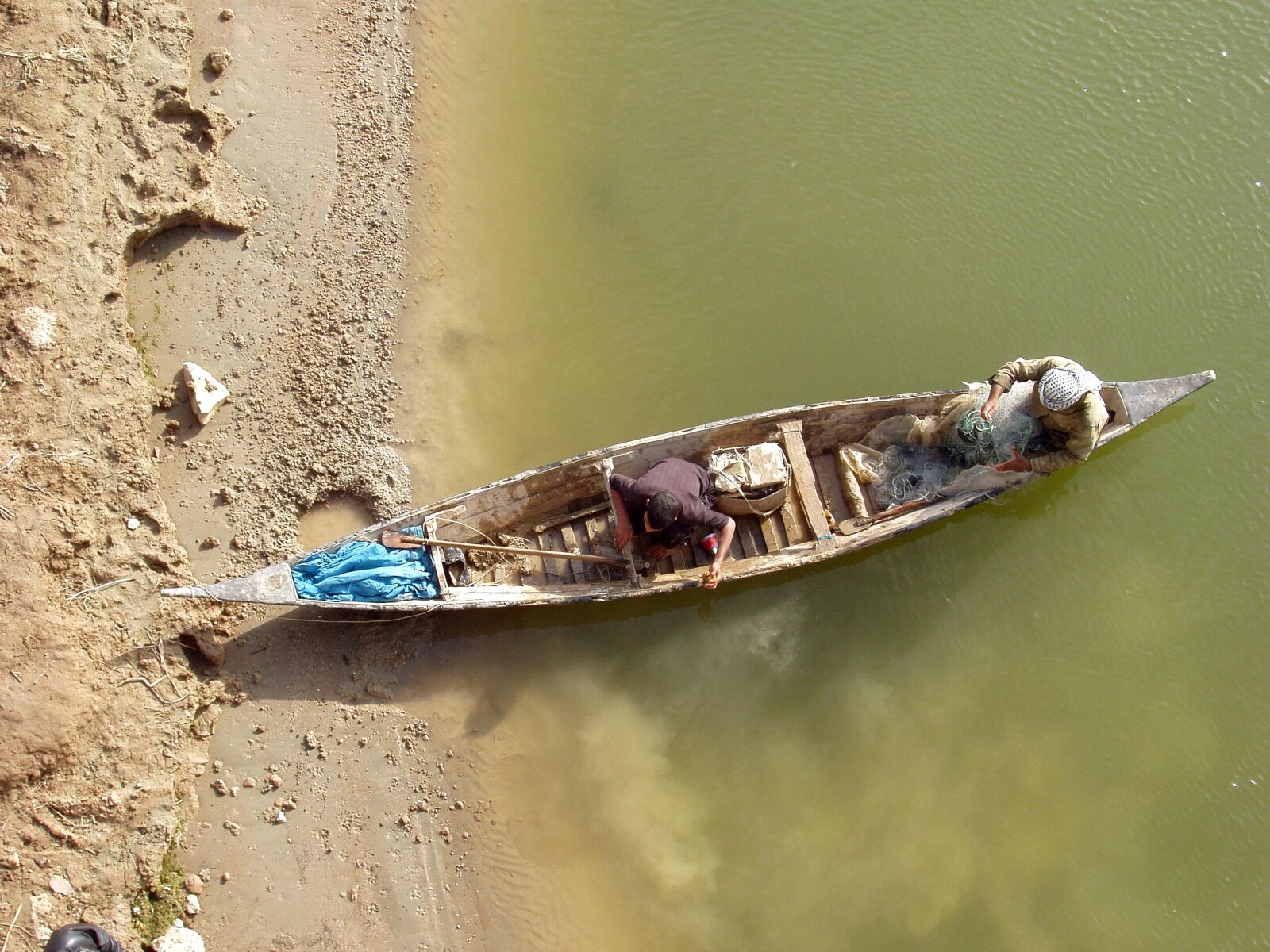Olympus X-2,C-50Z sample photo. Man, fishing boat photography