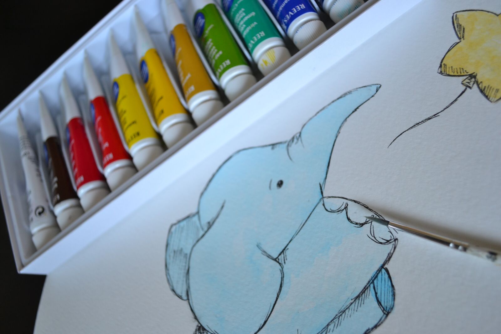 Nikon D3100 sample photo. Art, paint, watercolour photography