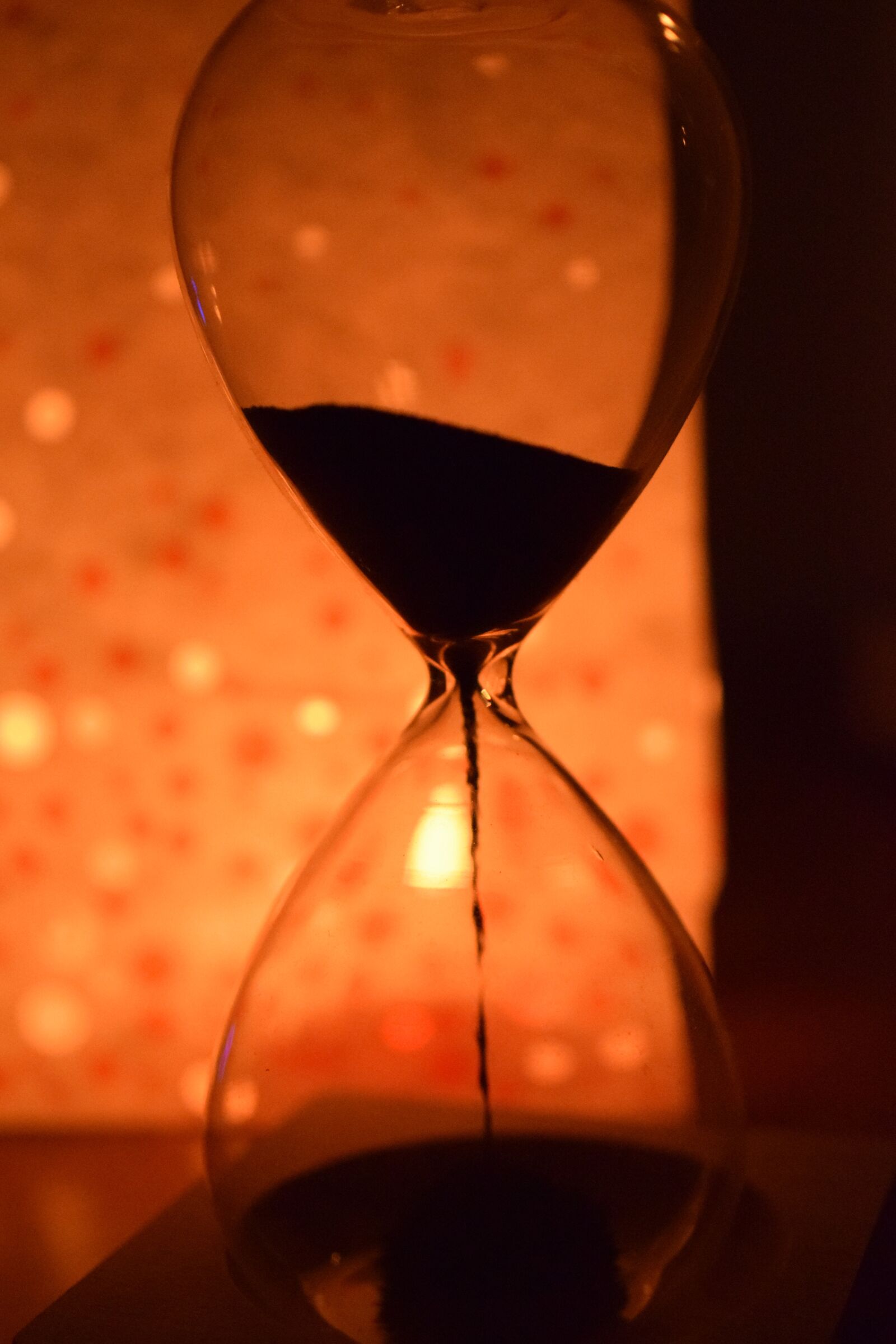 Nikon D3300 sample photo. Time, hourglass, is running photography