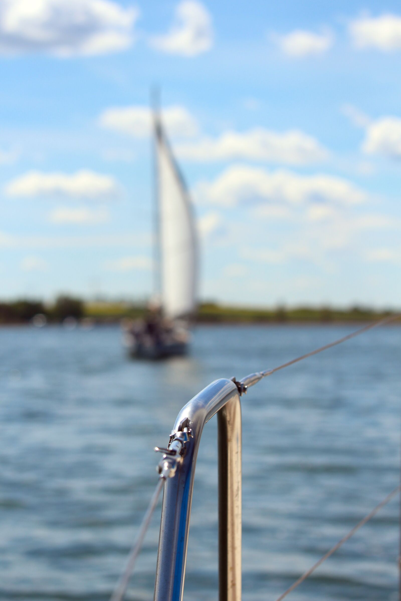 Canon EF-S 55-250mm F4-5.6 IS STM sample photo. Sail, bodden, sailing boat photography