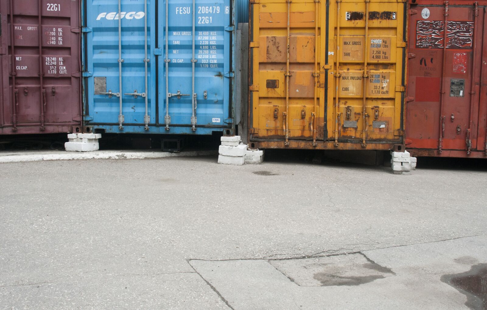Nikon D300S sample photo. Containers, color, colorful photography