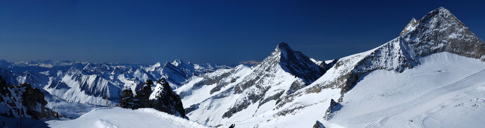 Nikon D80 sample photo. Hintertux, austria, panorama photography