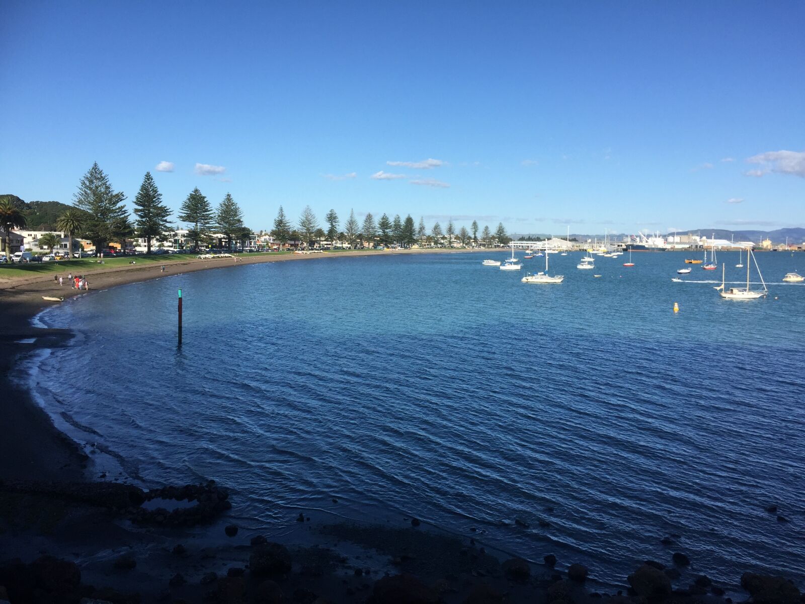 iPhone 6 Plus back camera 4.15mm f/2.2 sample photo. Bay, beach, coast, yachts photography