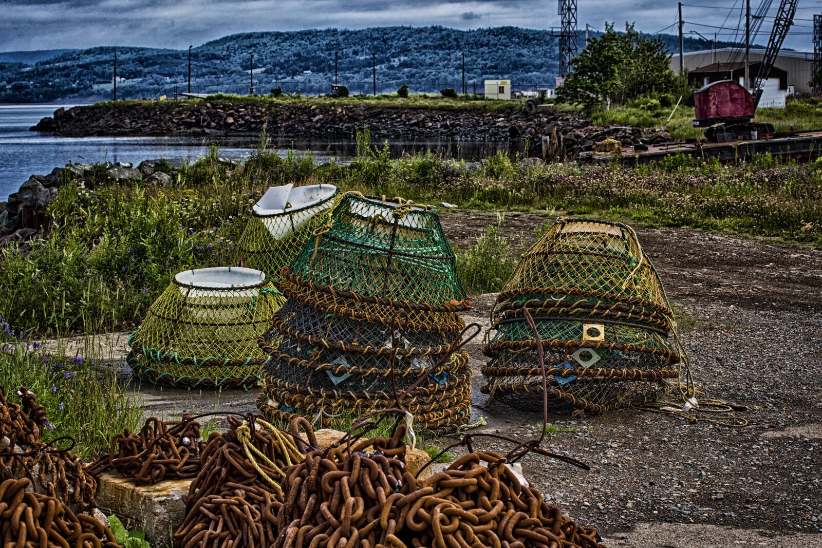 Canon EOS-1D X sample photo. Basket, cage, fishing photography