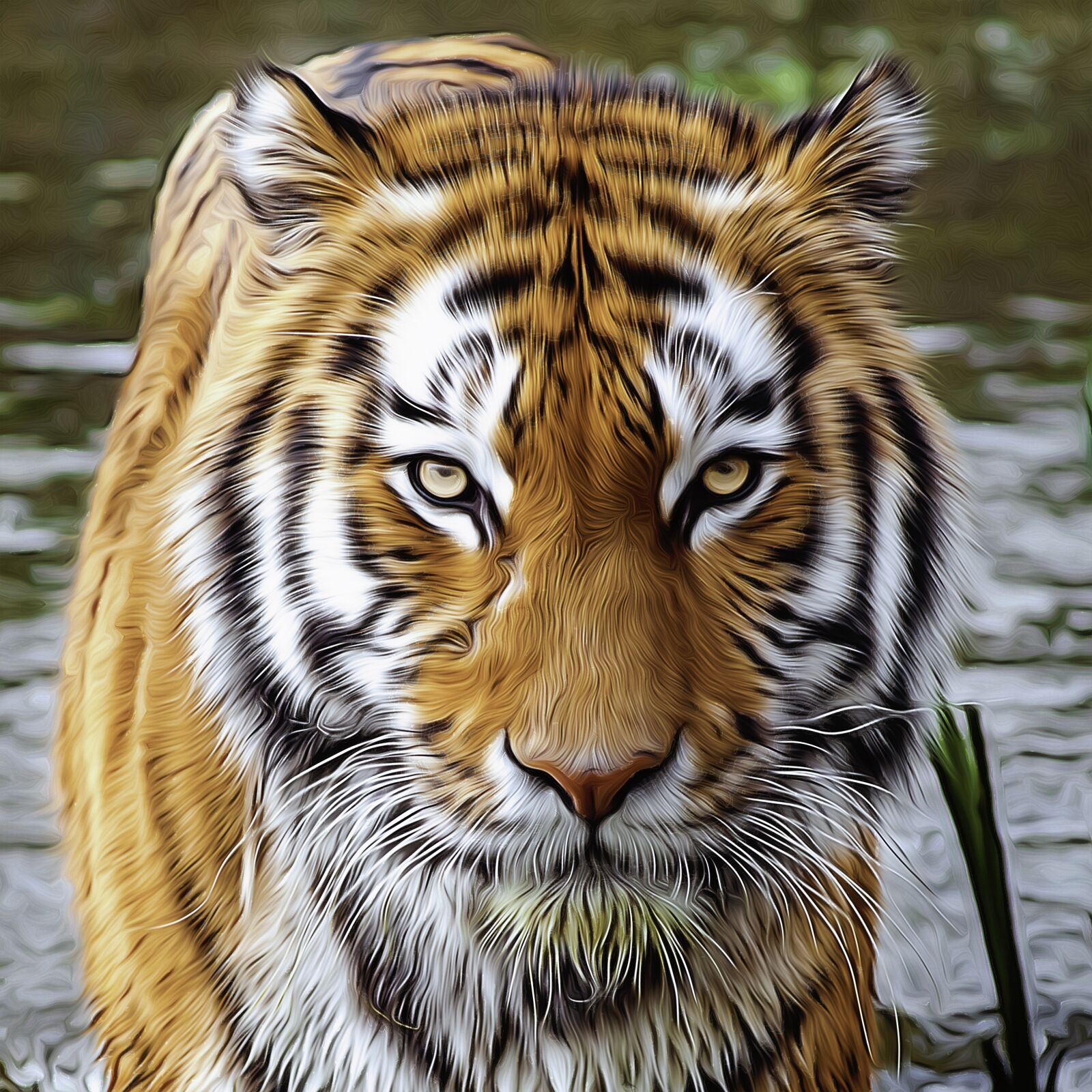 Nikon D7000 sample photo. Tiger, predator, cat photography