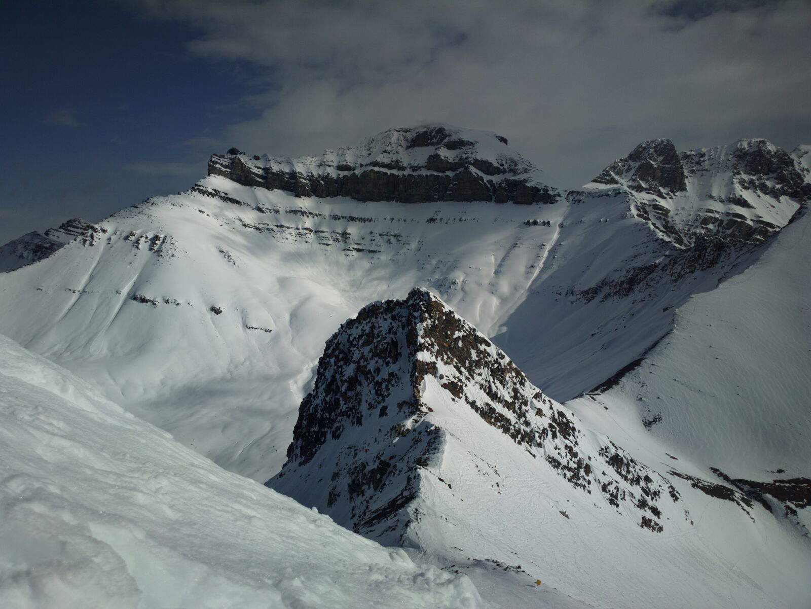 Nokia 808 PureView sample photo. Snow, mountain, winter photography