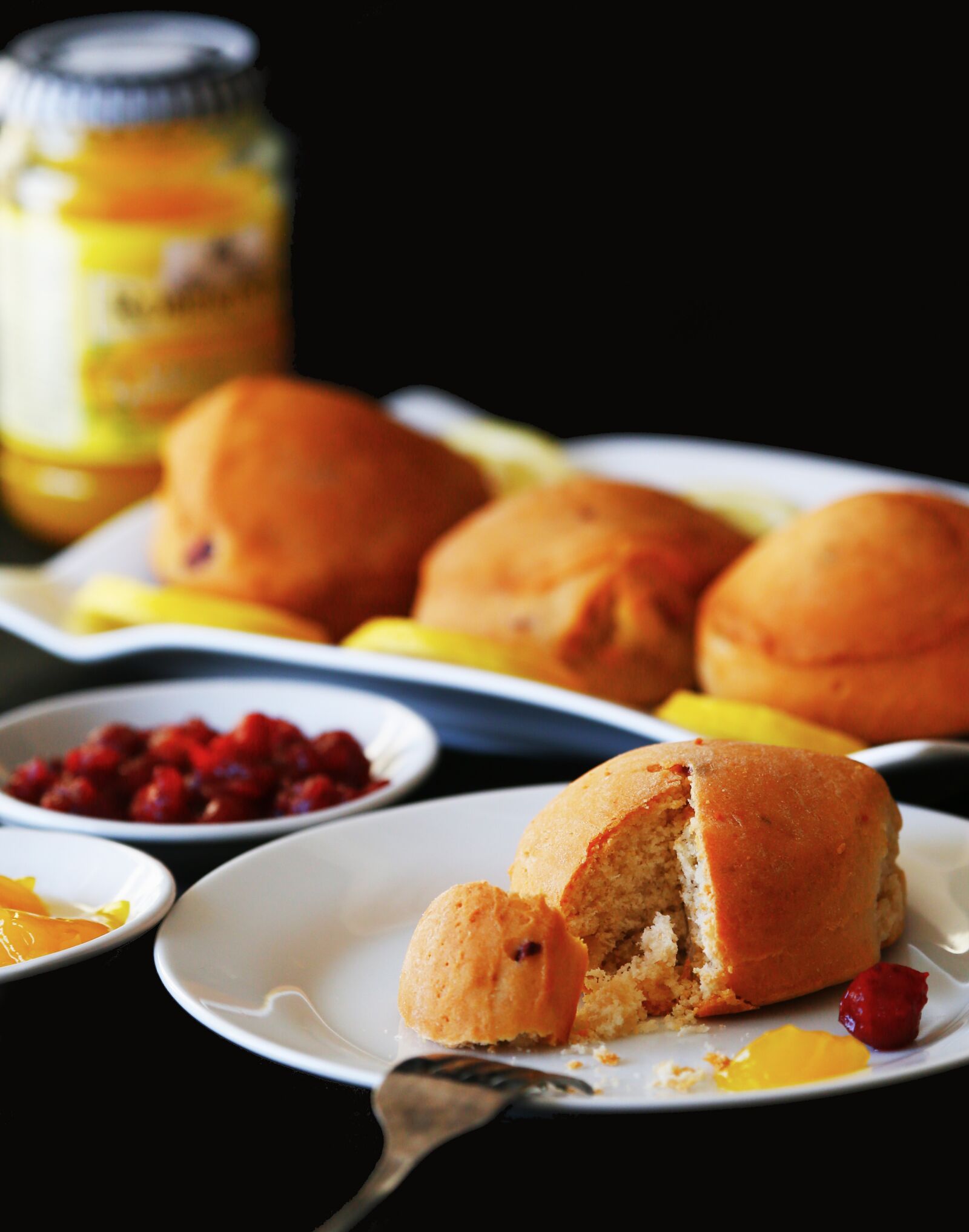 Canon EOS-1D X sample photo. Cranberry scones, cranberry, delicious photography
