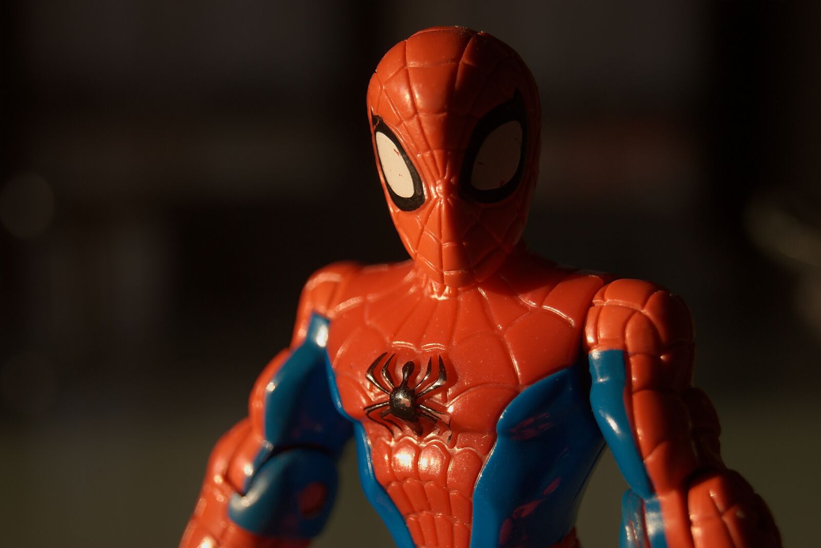 Sony Alpha DSLR-A390 sample photo. Spiderman, red, marvel photography