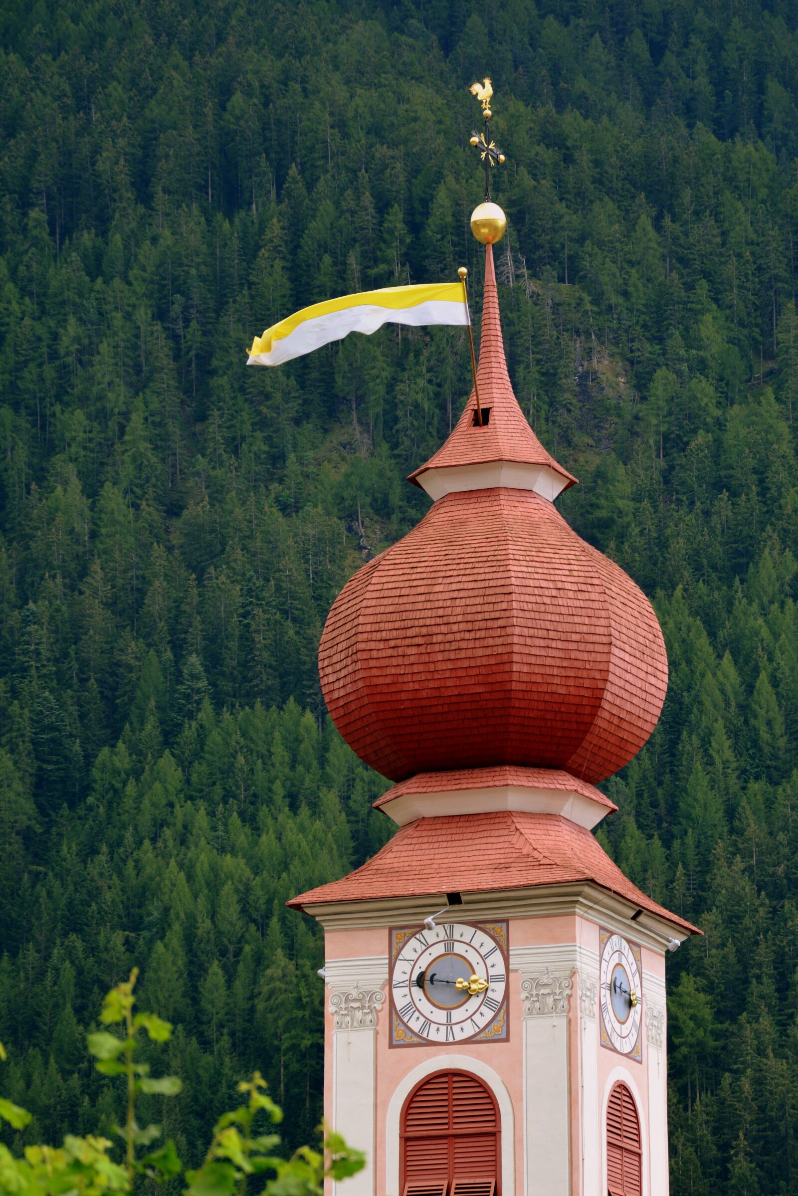 Nikon D7100 sample photo. Campanile, watch, trees photography