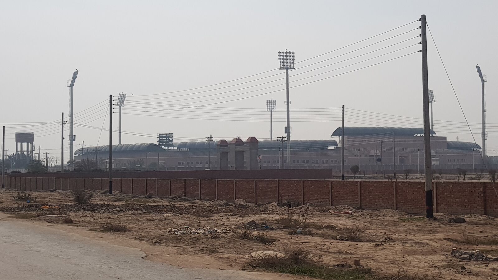Samsung Galaxy S8 sample photo. Multan cricket stadium, pcb photography
