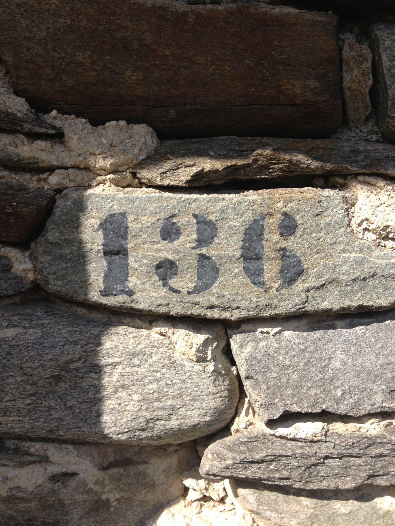 Apple iPhone 4S sample photo. Number, wall, house number photography