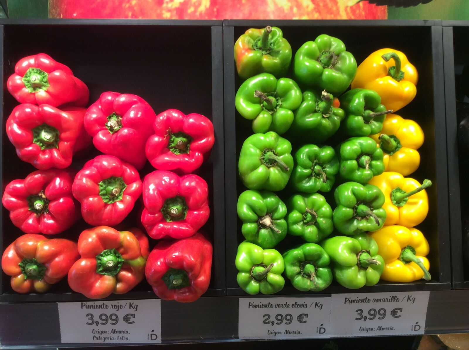 Apple iPad Air sample photo. Peppers, red, green photography