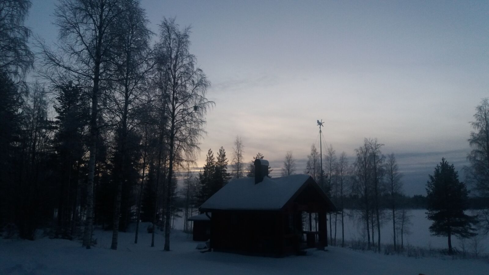 Samsung Galaxy J5 sample photo. Twilight, january, snow photography