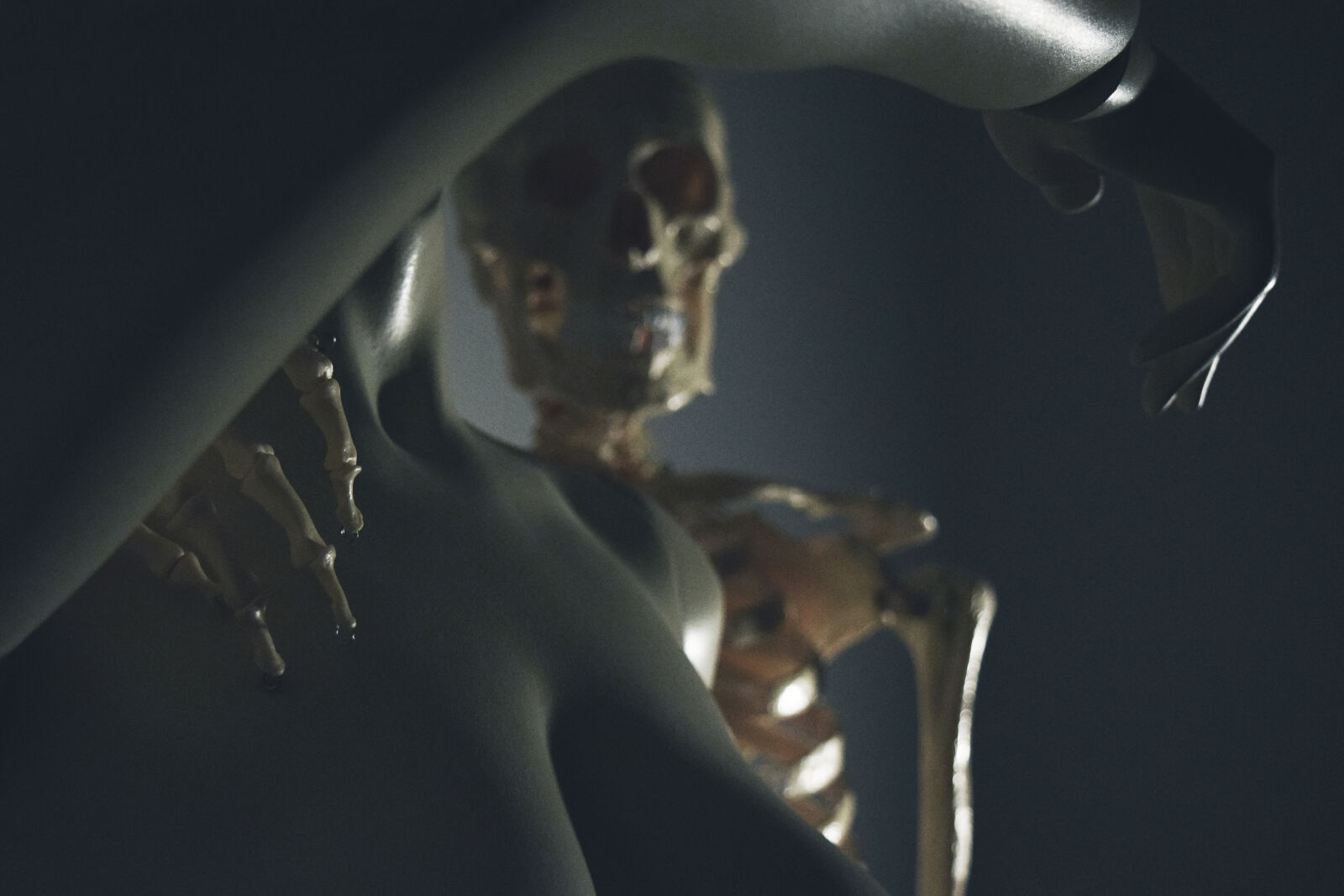 Nikon D3300 sample photo. Arms, bones, creepy, dark photography