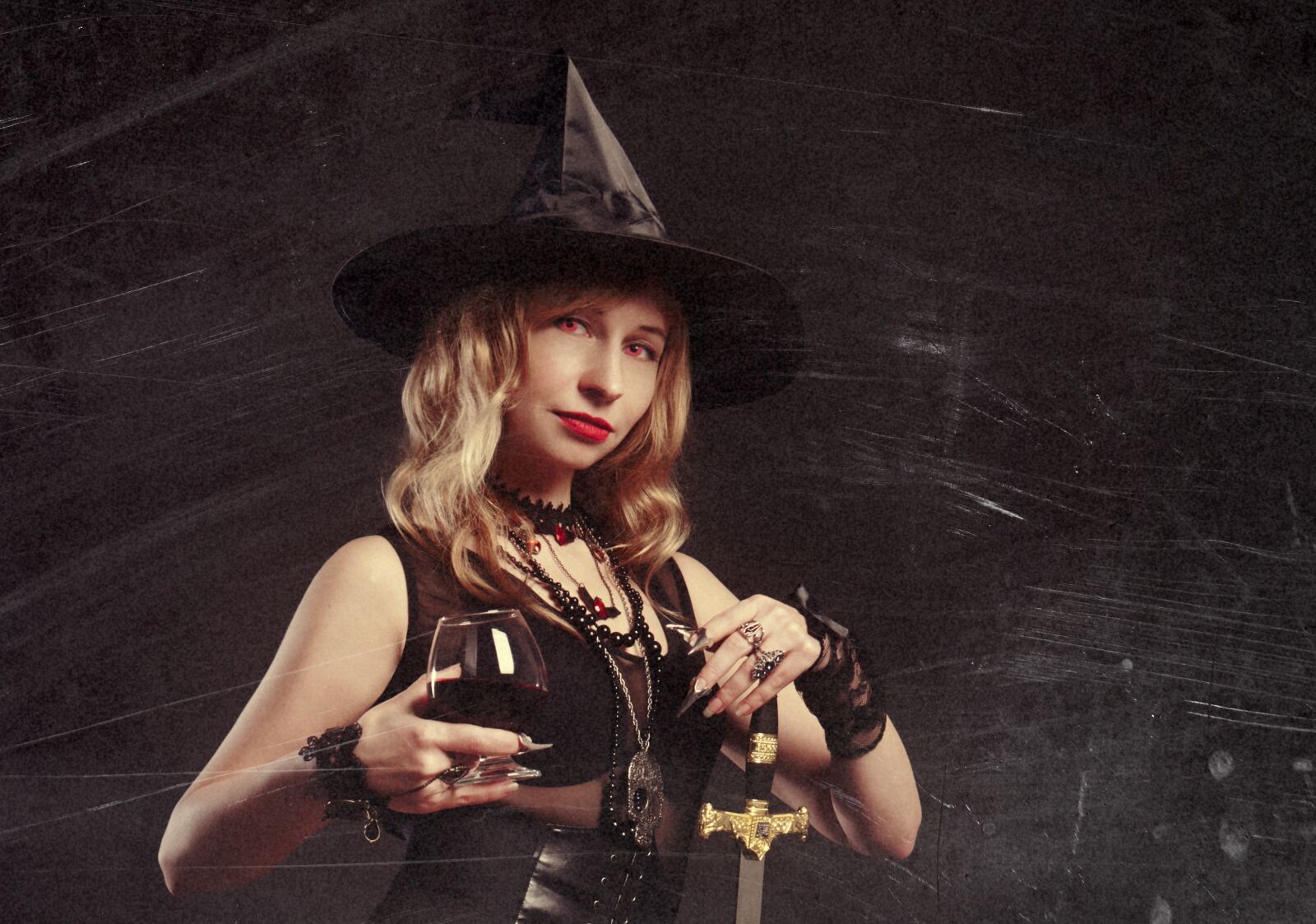 Canon EOS 5D Mark II sample photo. Witch, magic, black magic photography