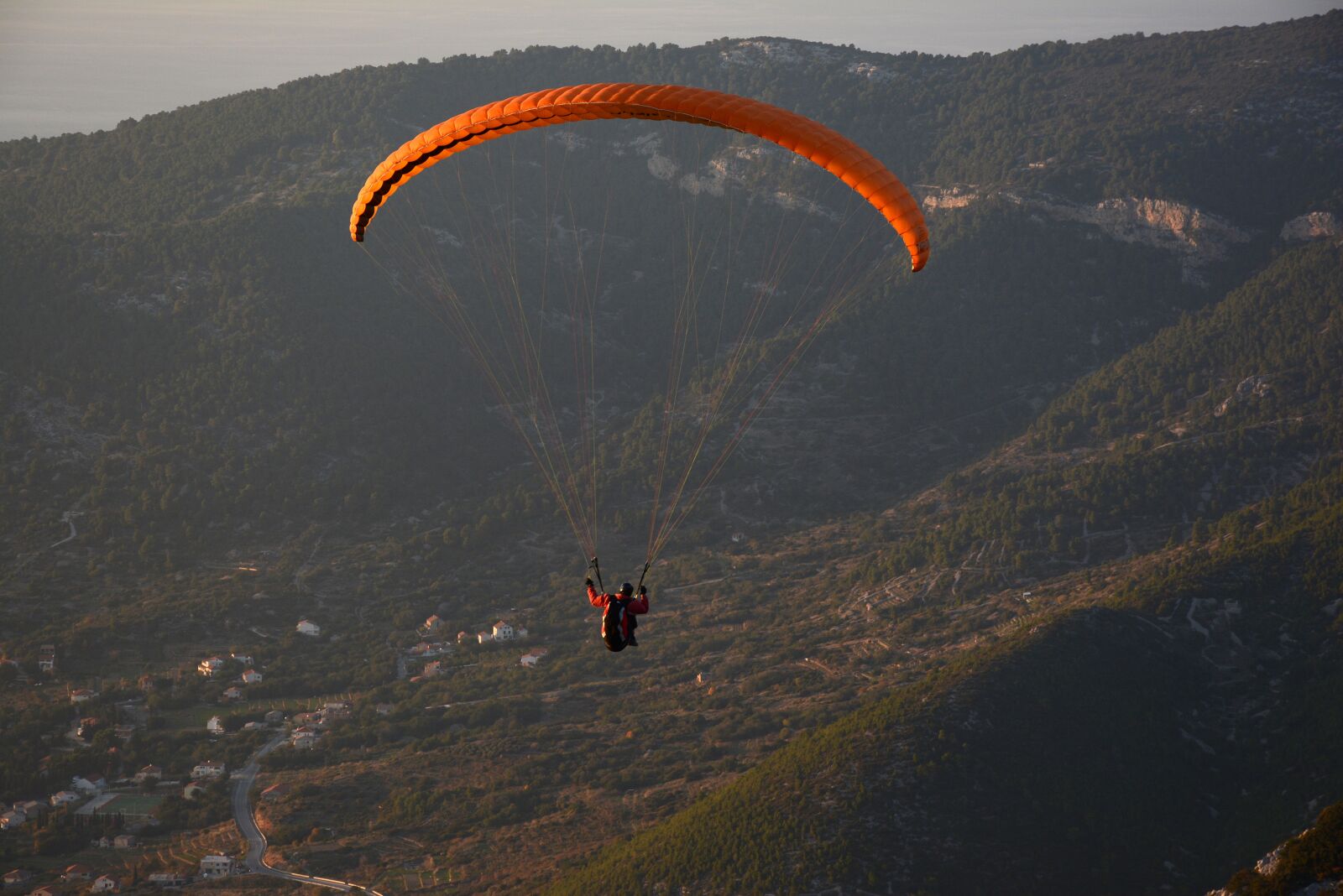 Nikon D7100 sample photo. Paragliding, sport, paraglider photography