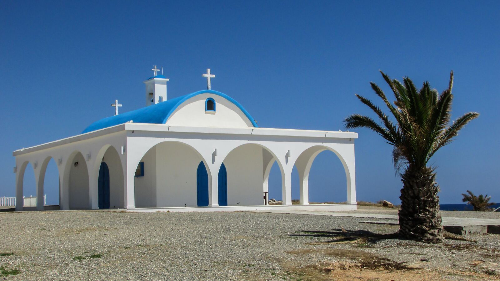 Canon PowerShot SX400 IS sample photo. Cyprus, ayia thekla, church photography