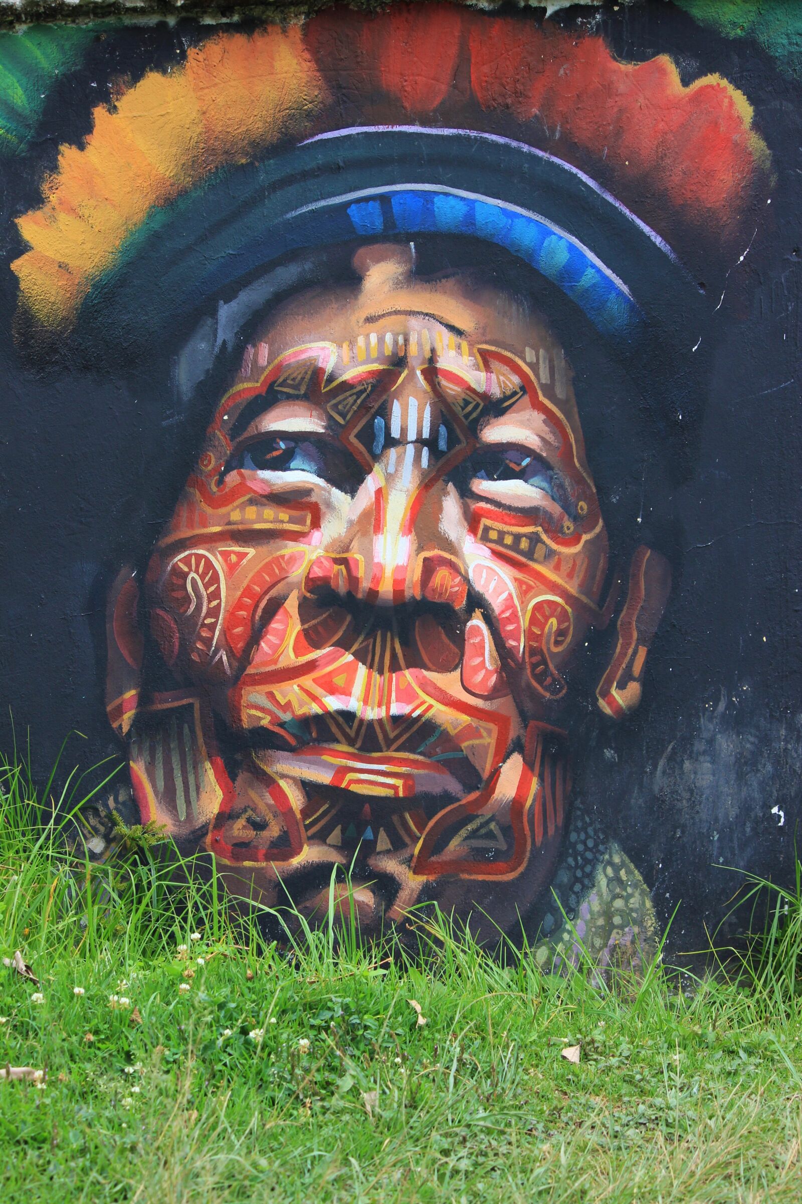 Canon EOS 550D (EOS Rebel T2i / EOS Kiss X4) sample photo. Indians, grafitti, color photography