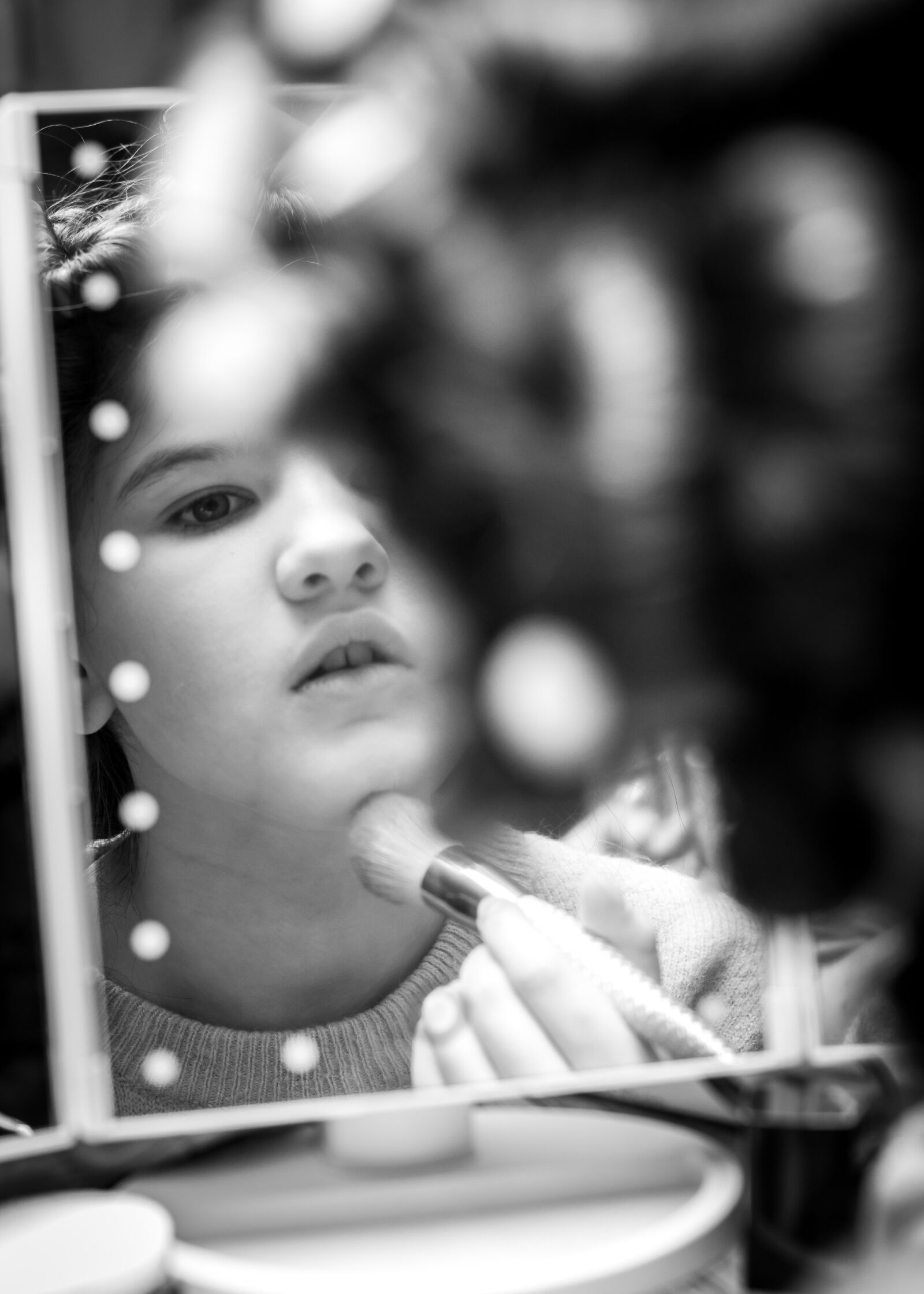 Nikon D7100 sample photo. Makeup, mirror, makeover photography