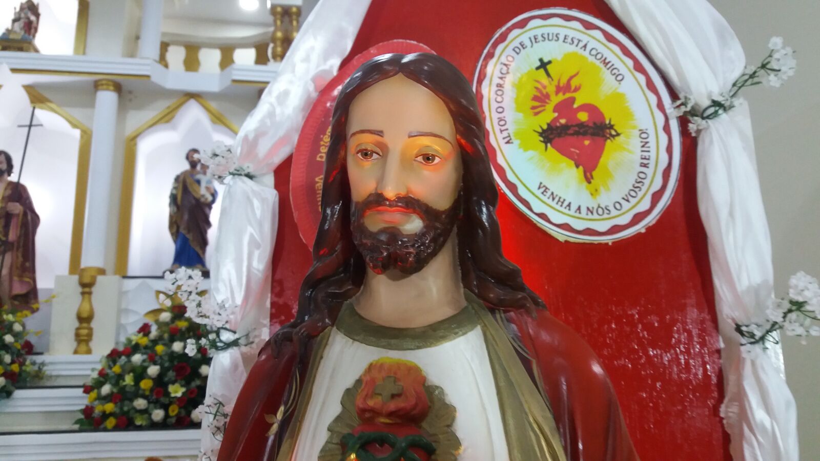 Samsung Galaxy J5 sample photo. Jesus's holy heart, church photography