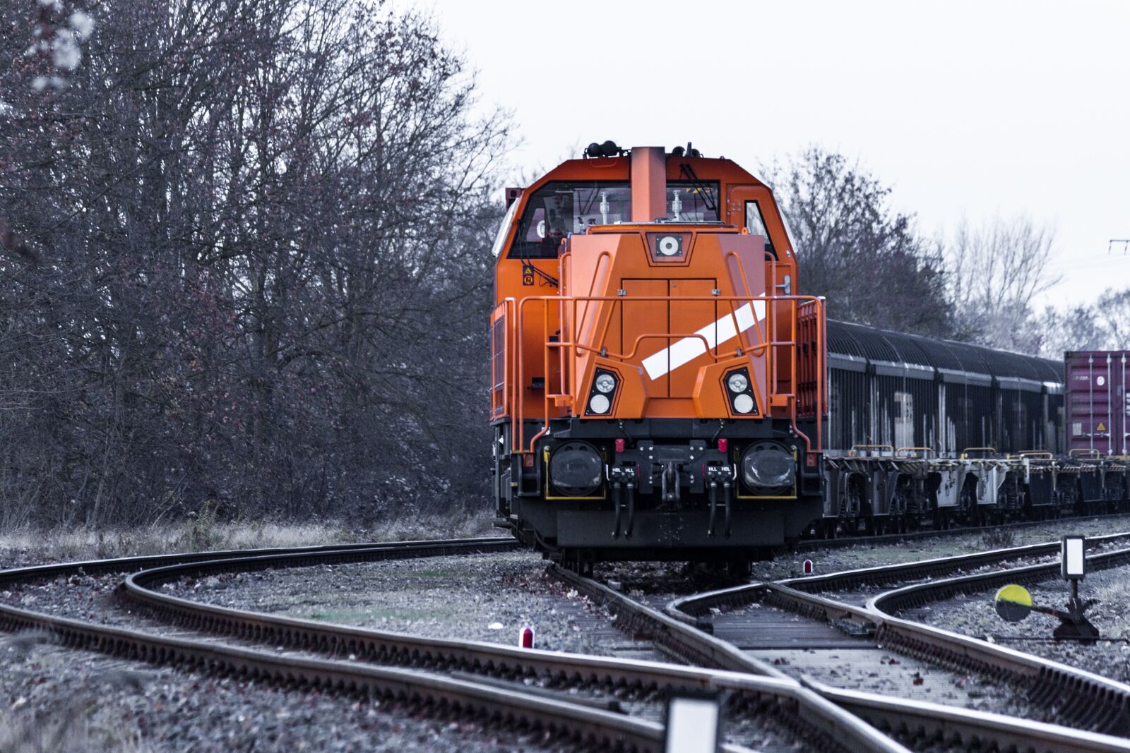 Canon EOS 7D sample photo. Train, railway, railway line photography