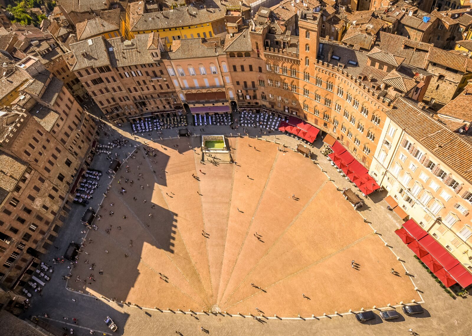Nikon D850 sample photo. Siena, piazza del campo photography