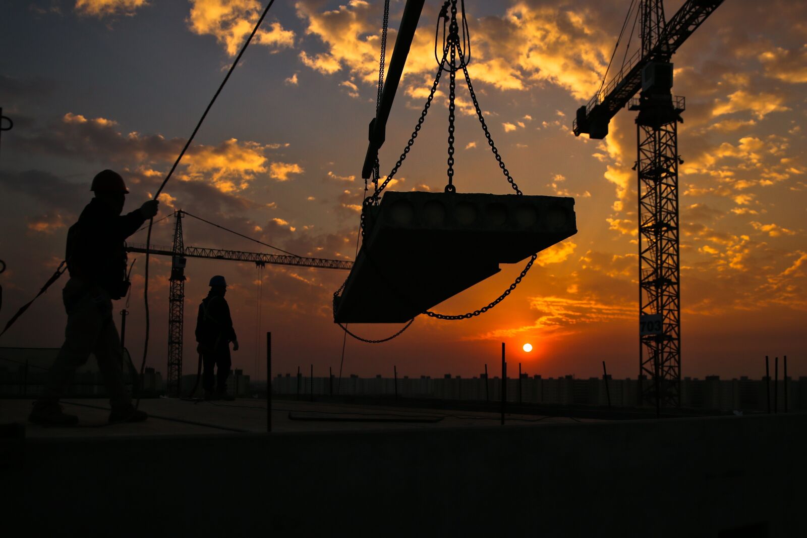 Canon EF 24-70mm F2.8L II USM sample photo. Construction, building, architecture photography