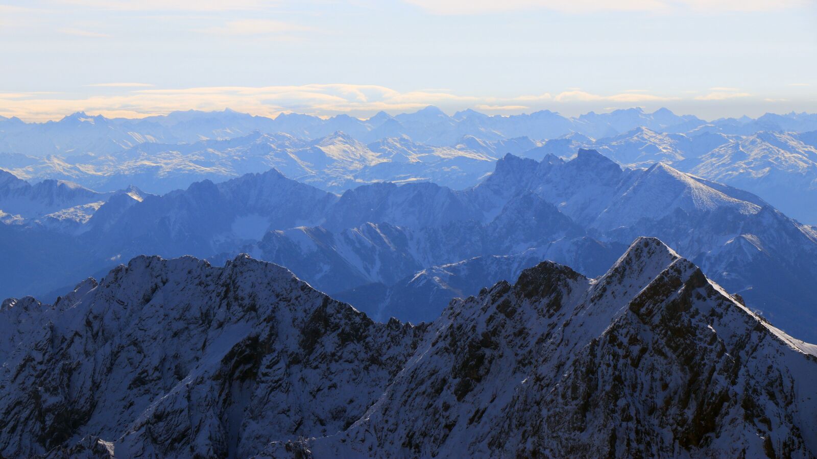Canon EOS 80D sample photo. Zugspitze, panorama, sunshine photography