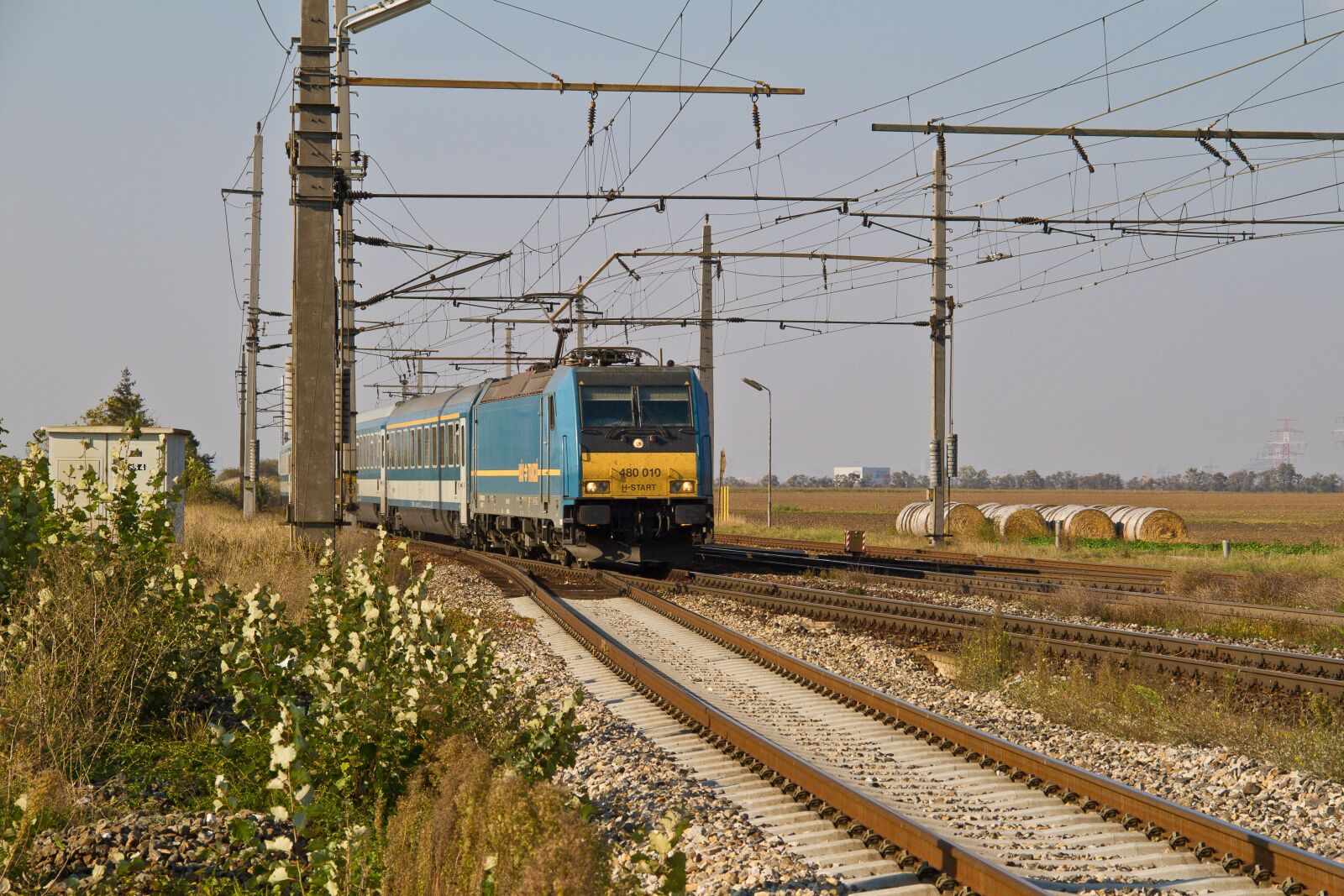 Canon EOS 7D sample photo. Railway, locomotive, electric locomotive photography