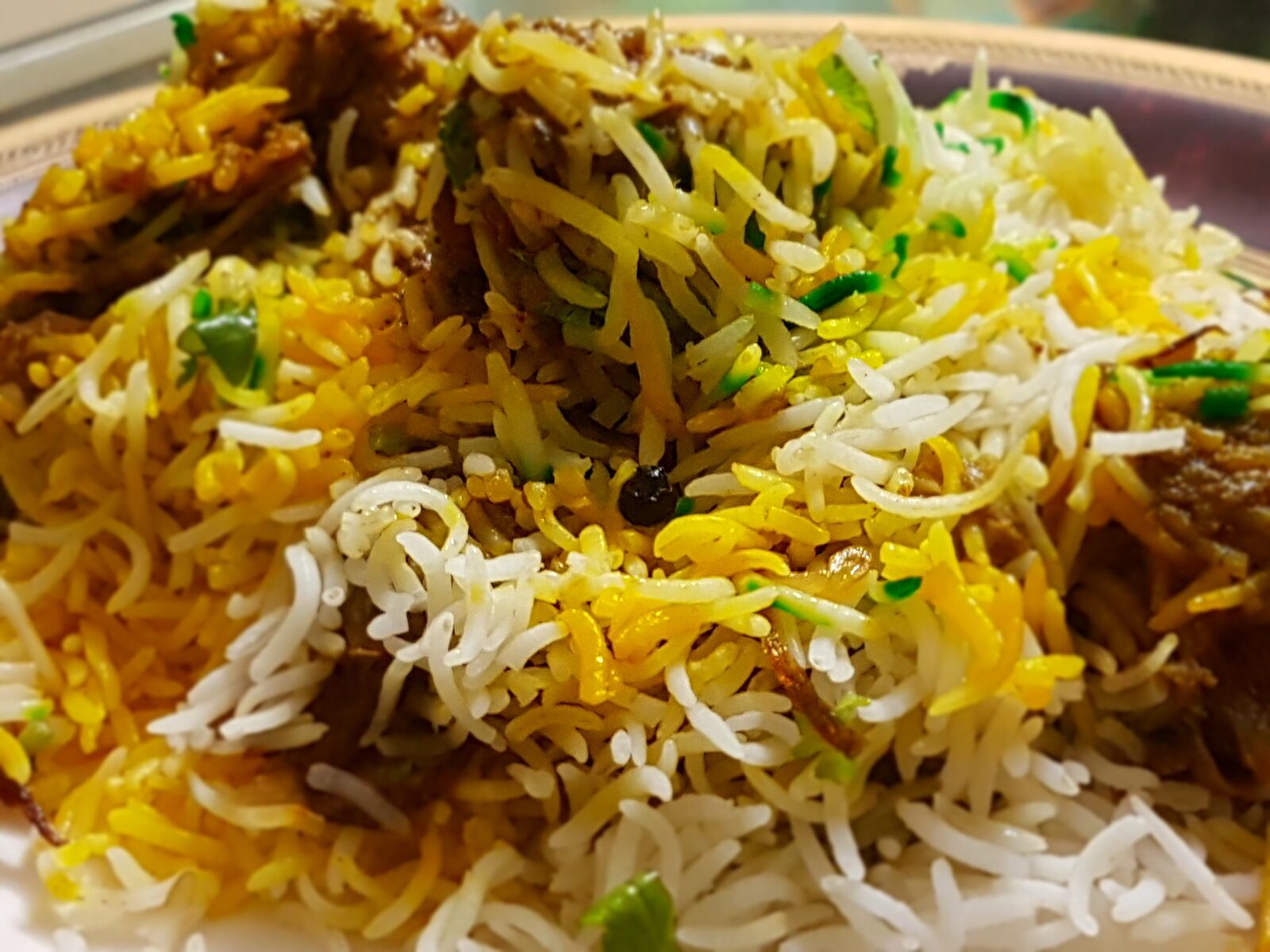 Samsung Galaxy S7 Edge sample photo. Hyderabadi biryani, delicious, food photography