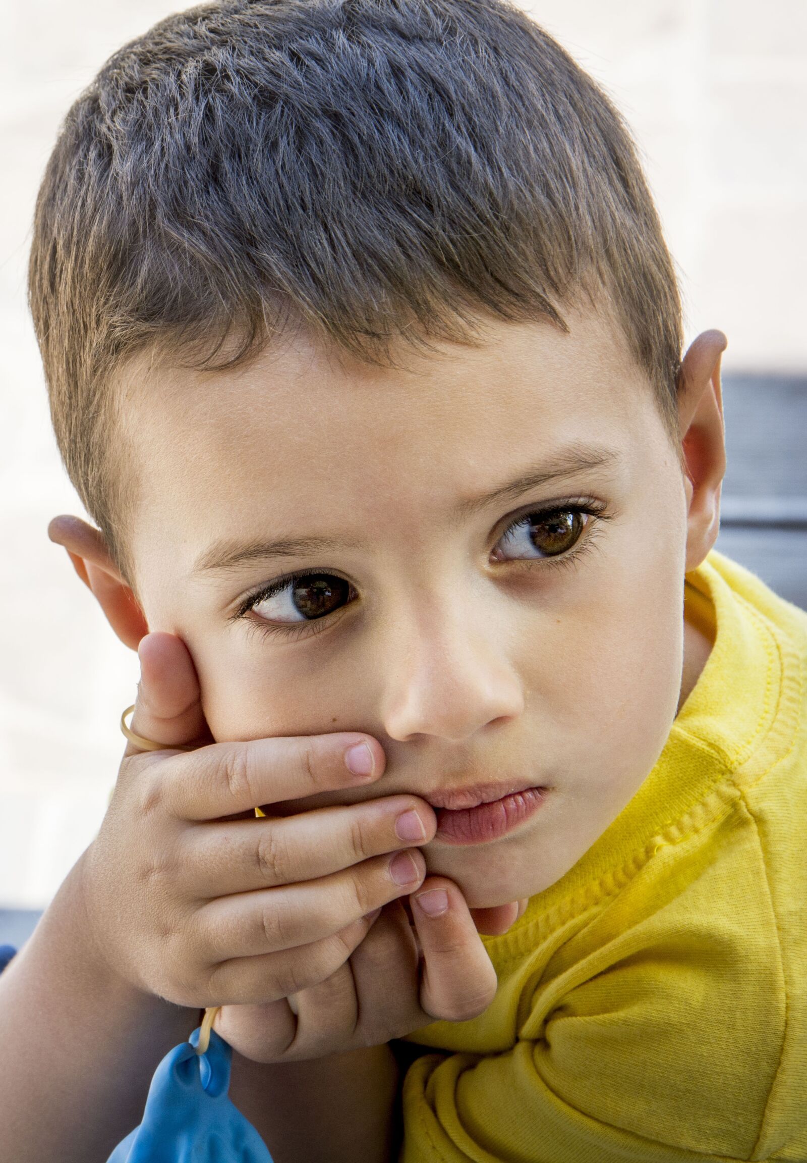 Nikon D7100 sample photo. Kid, boy, eyes photography