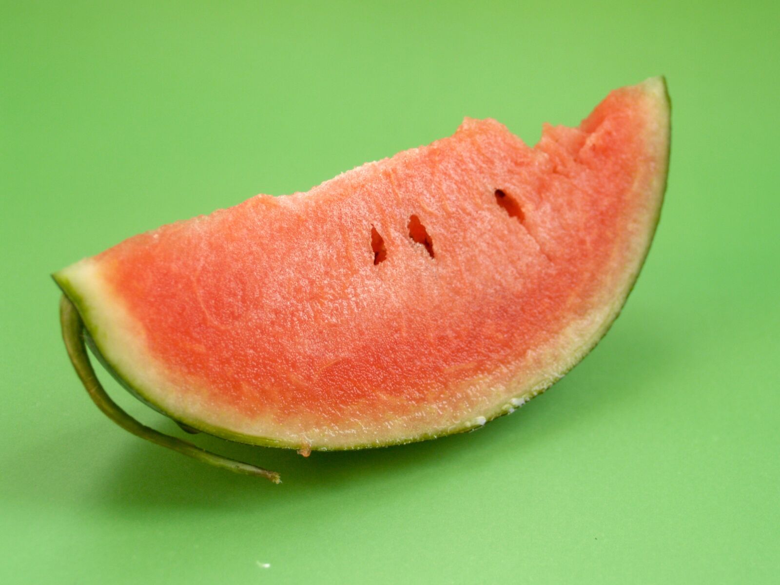 Olympus E-300 (EVOLT E-300) sample photo. Watermelon, slice, isolated photography