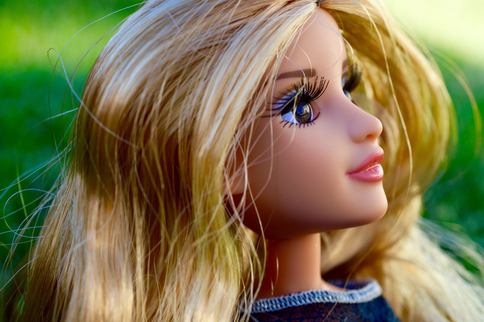 Nikon D3200 sample photo. Doll, face, blonde photography