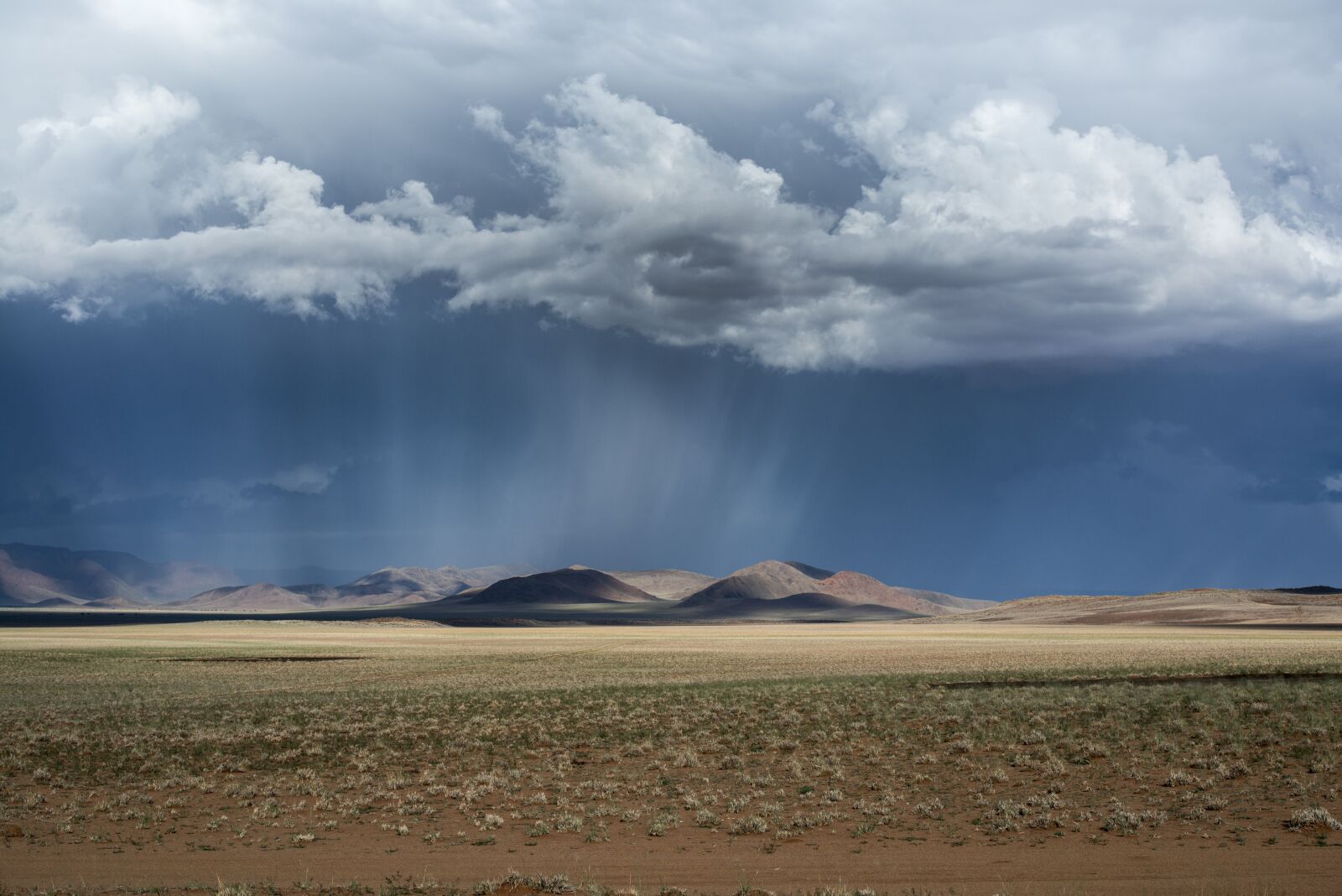 Nikon D800 sample photo. Rain, clouds, namibia photography