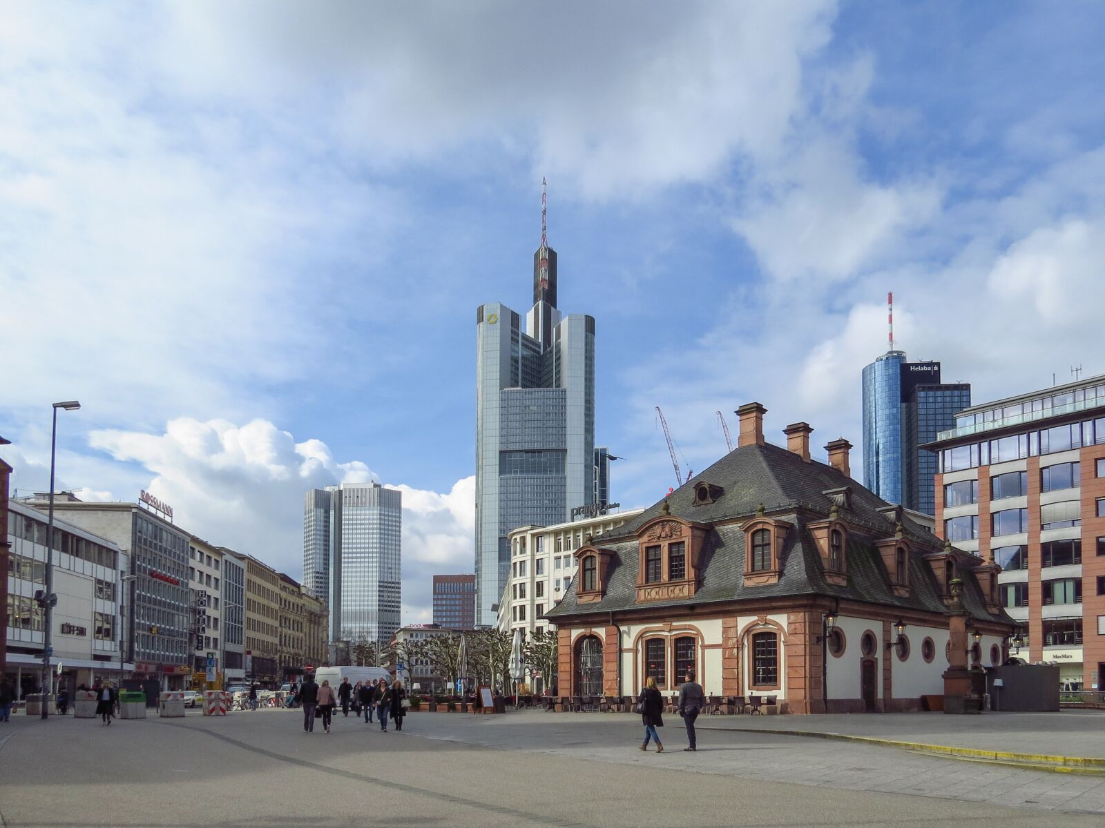 Canon PowerShot SX50 HS sample photo. Frankfurt main, old main photography