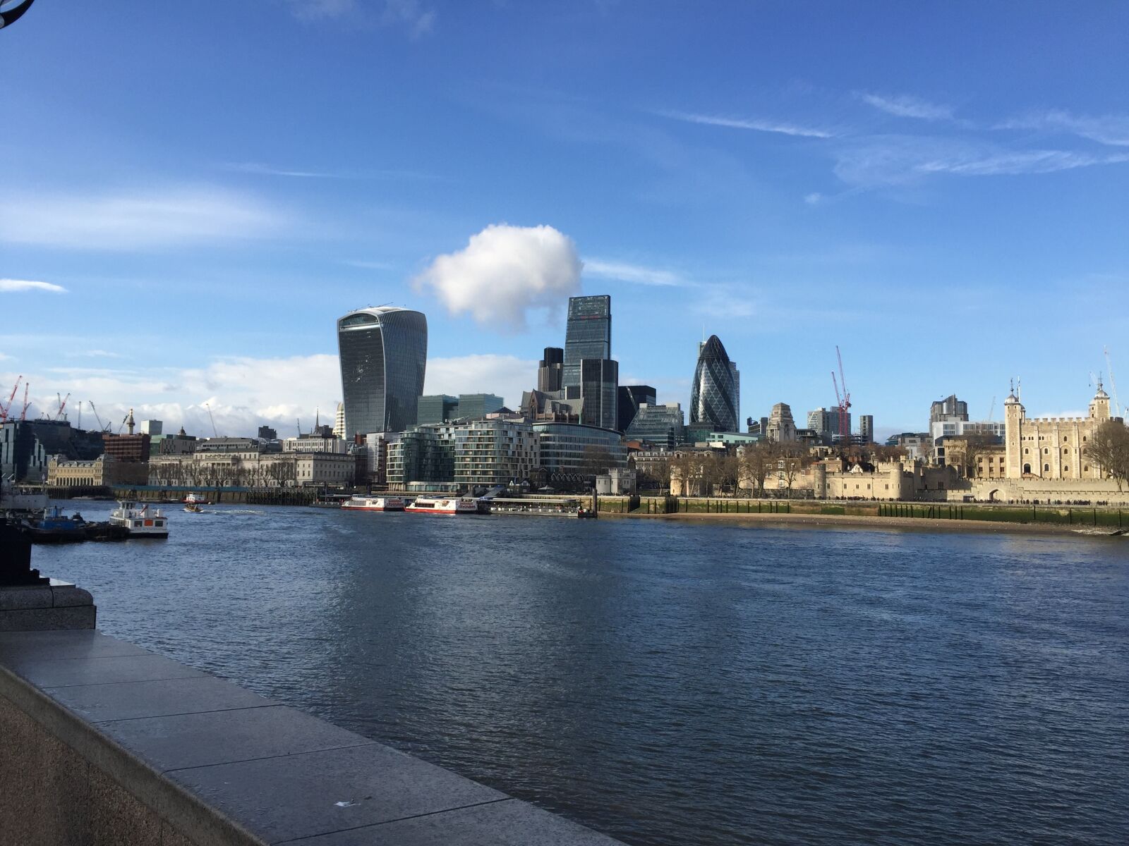 Apple iPhone 6 sample photo. London, city, gherkin photography