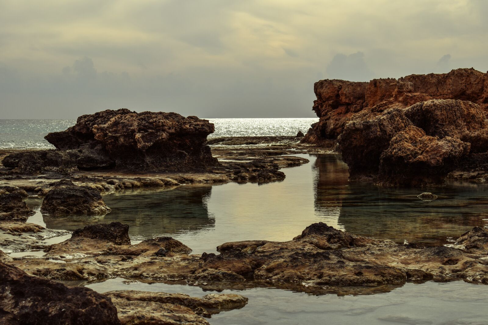 Nikon D3300 sample photo. Rocky coast, lagoon, sea photography